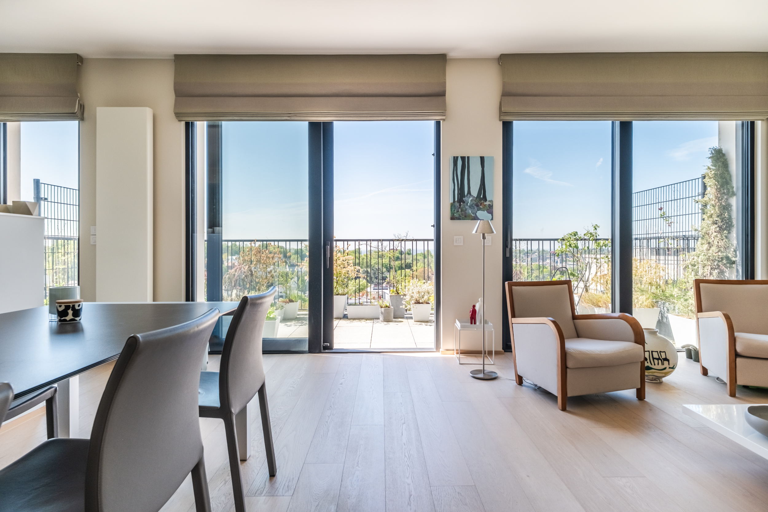 Observatoire - 3-bedroom apartment - terraces - double garage