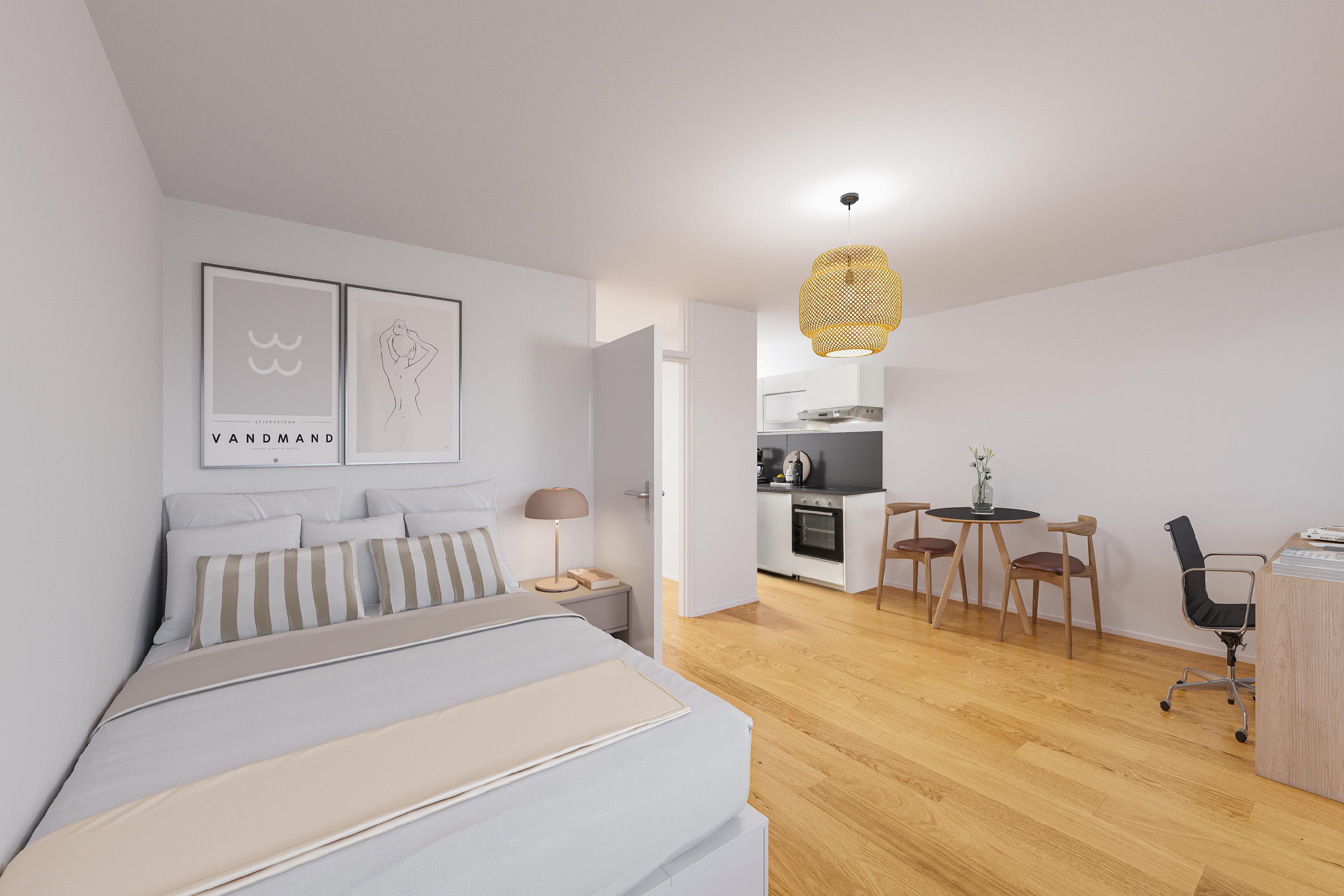 Modernisiertes Ein-Zimmer-Apartment in Schwabing – ideal angebunden an die Universitäten