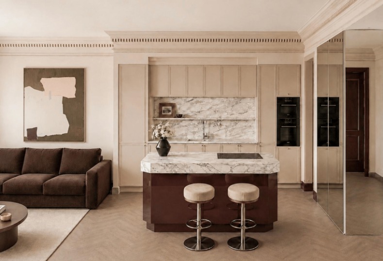 A sophisticated pied-à-terre in the heart of Recoletos.