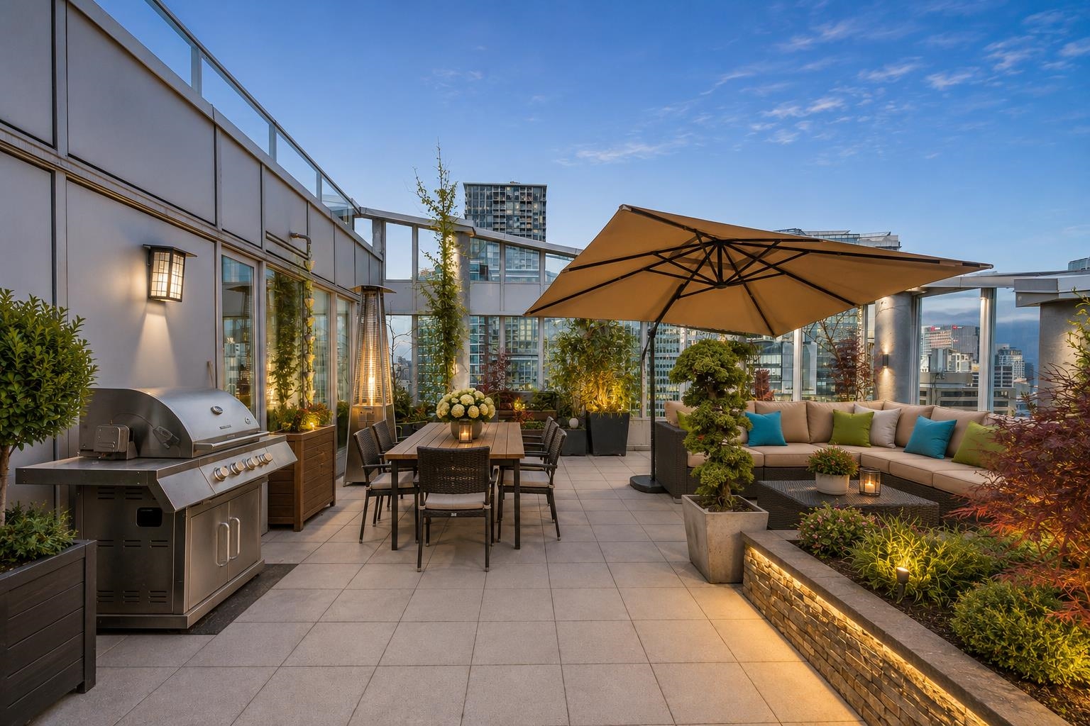 SUB-PENTHOUSE LIVING WITH A PRIVATE ROOFTOP OASIS