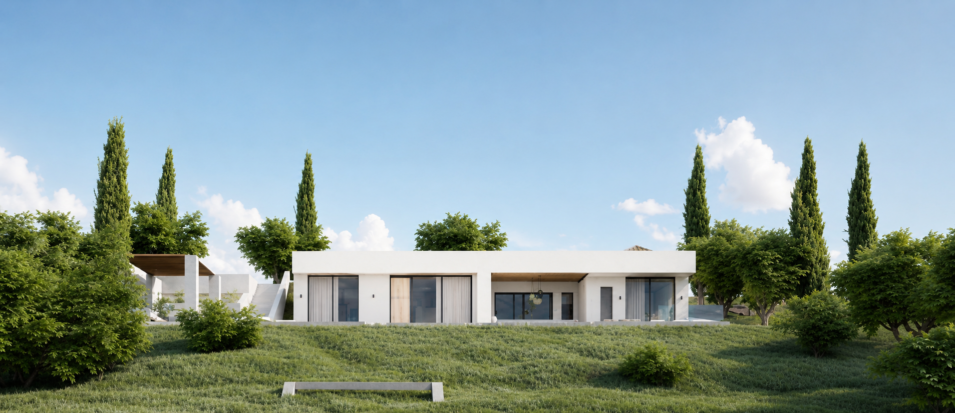 Luxusvilla Minuten von Kathisma, Lefkada