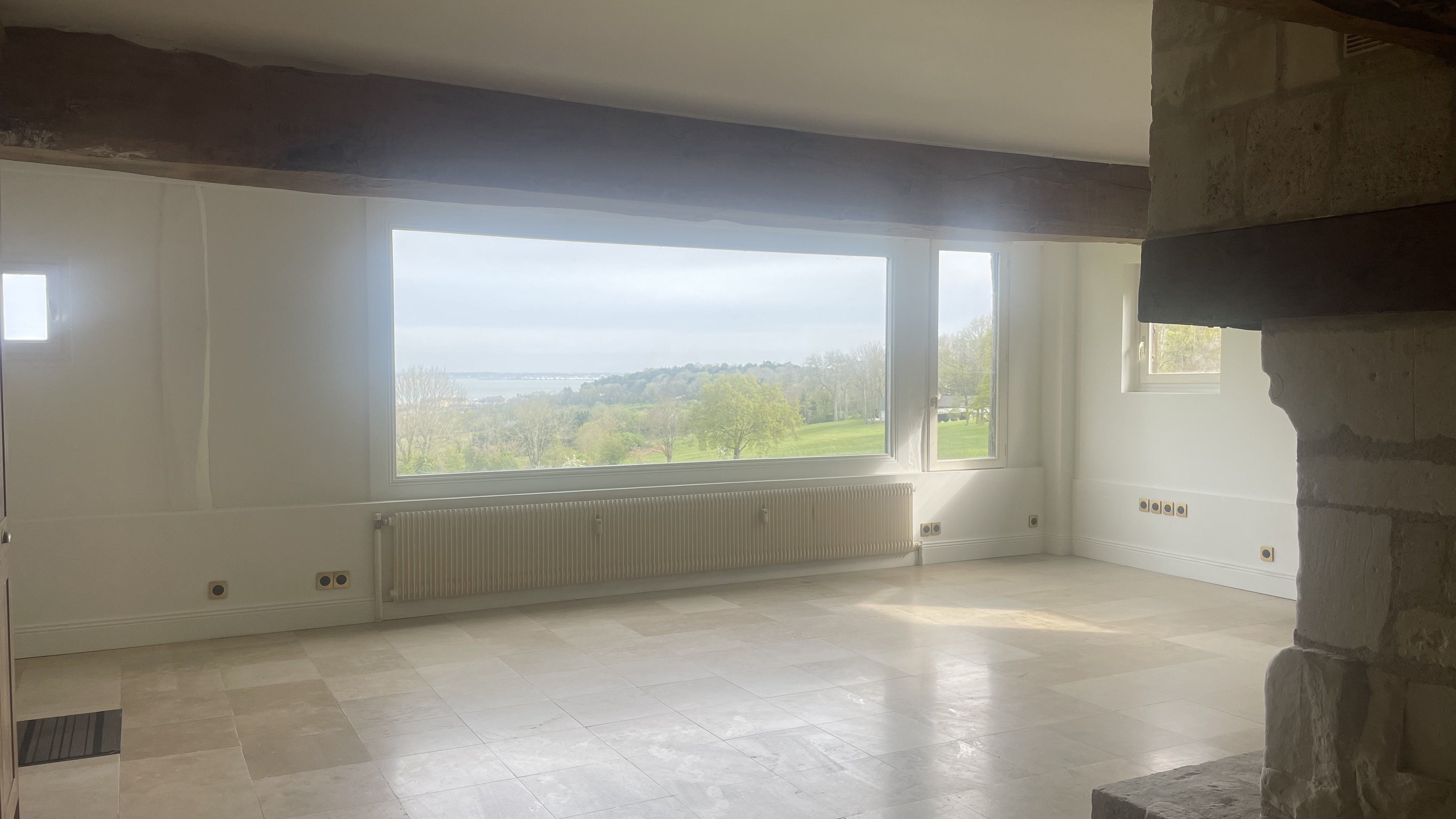 Les Hauts de Deauville: panoramic sea and countryside view, 76 m²
