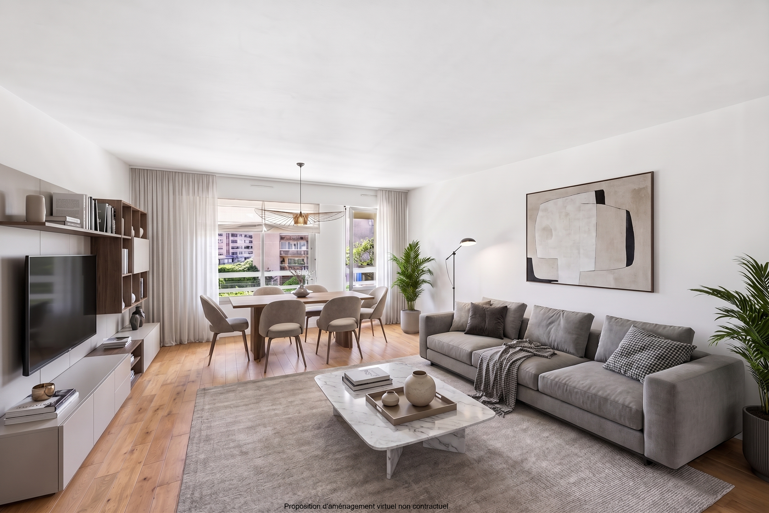 Boulogne–Pont de Sèvres - Family 4-room apartment with balcony