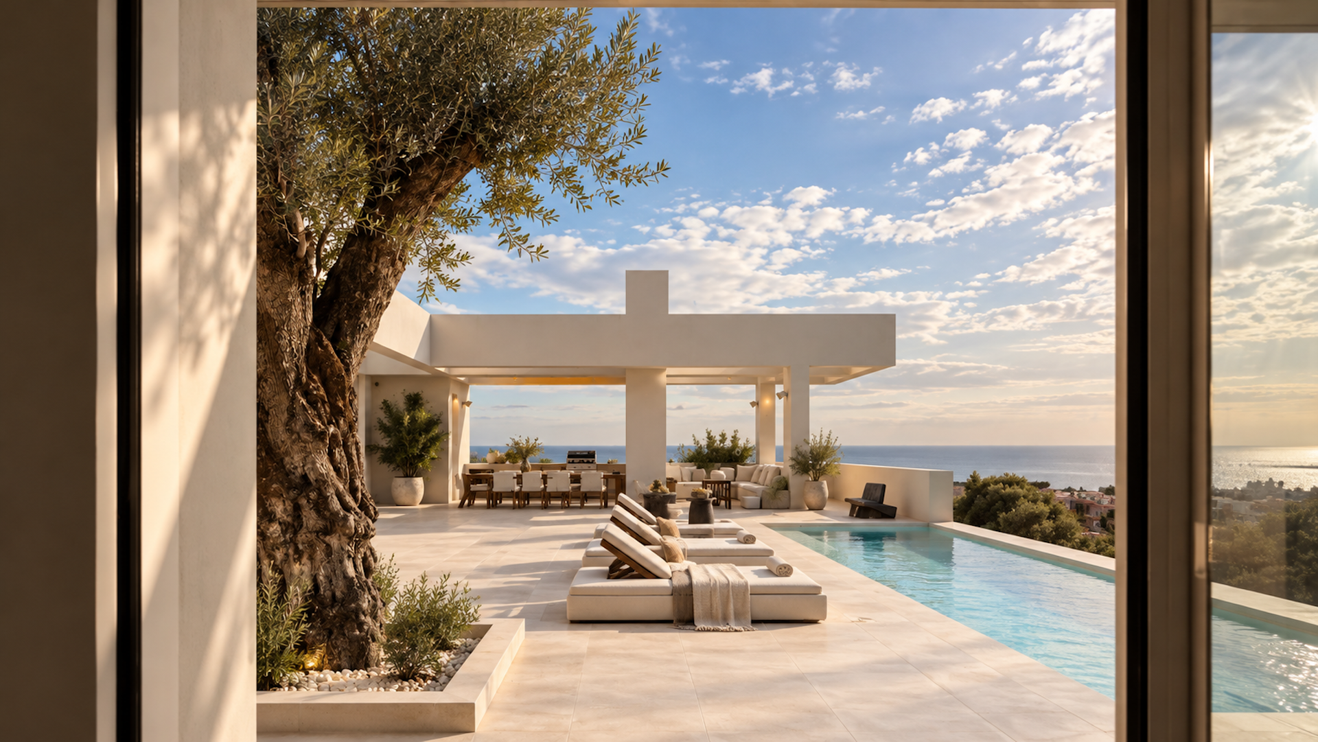 Exceptional Architectural Villa with Panoramic Sea Views in Los Altos de los Monteros, Marbella