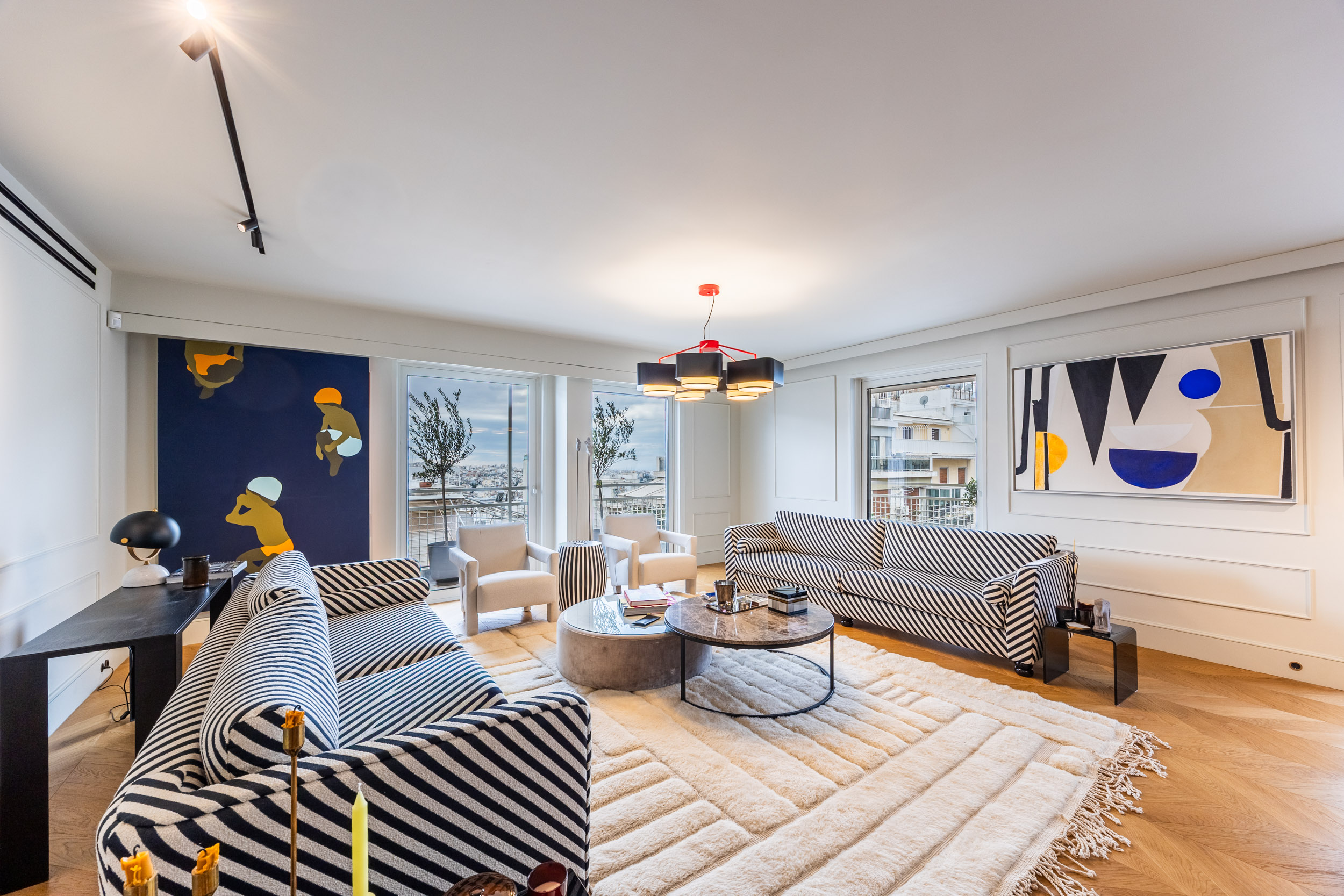 Modern Athenian chic apartment with a view in Kolonaki