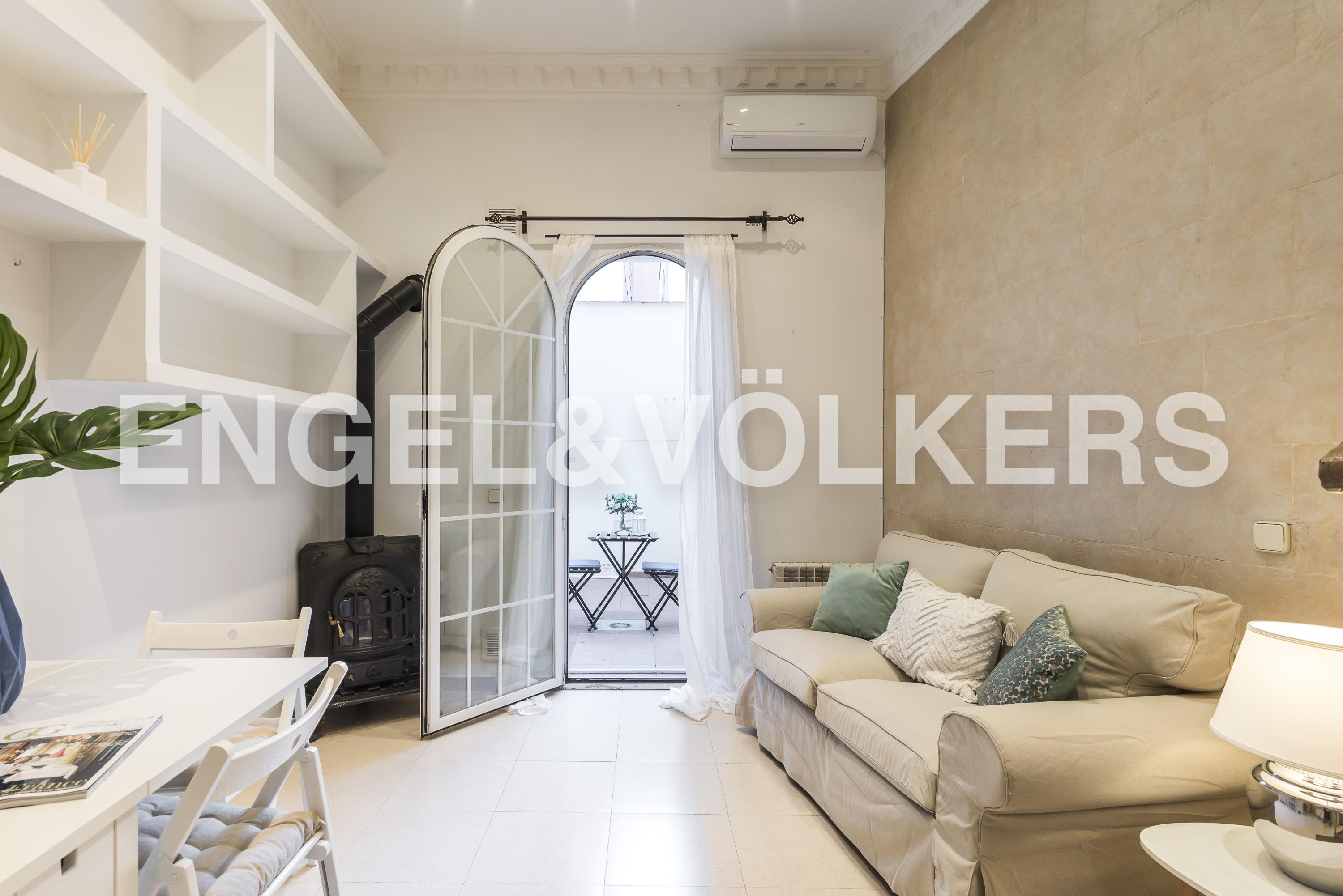 Refurnished flat in Barrio Salamanca.
