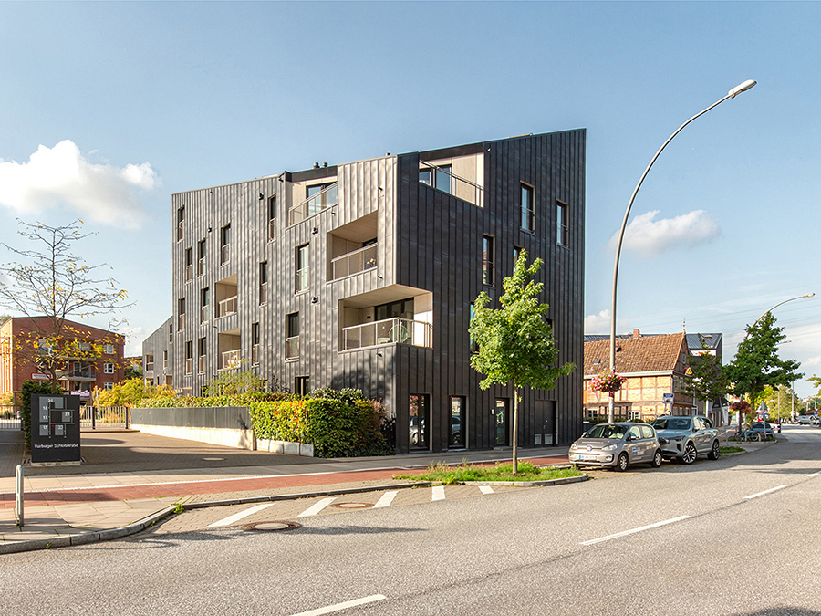 Moderne 3-Zimmer-Wohnung in Architekten-Komplex im Harburger Binnenhafen!
