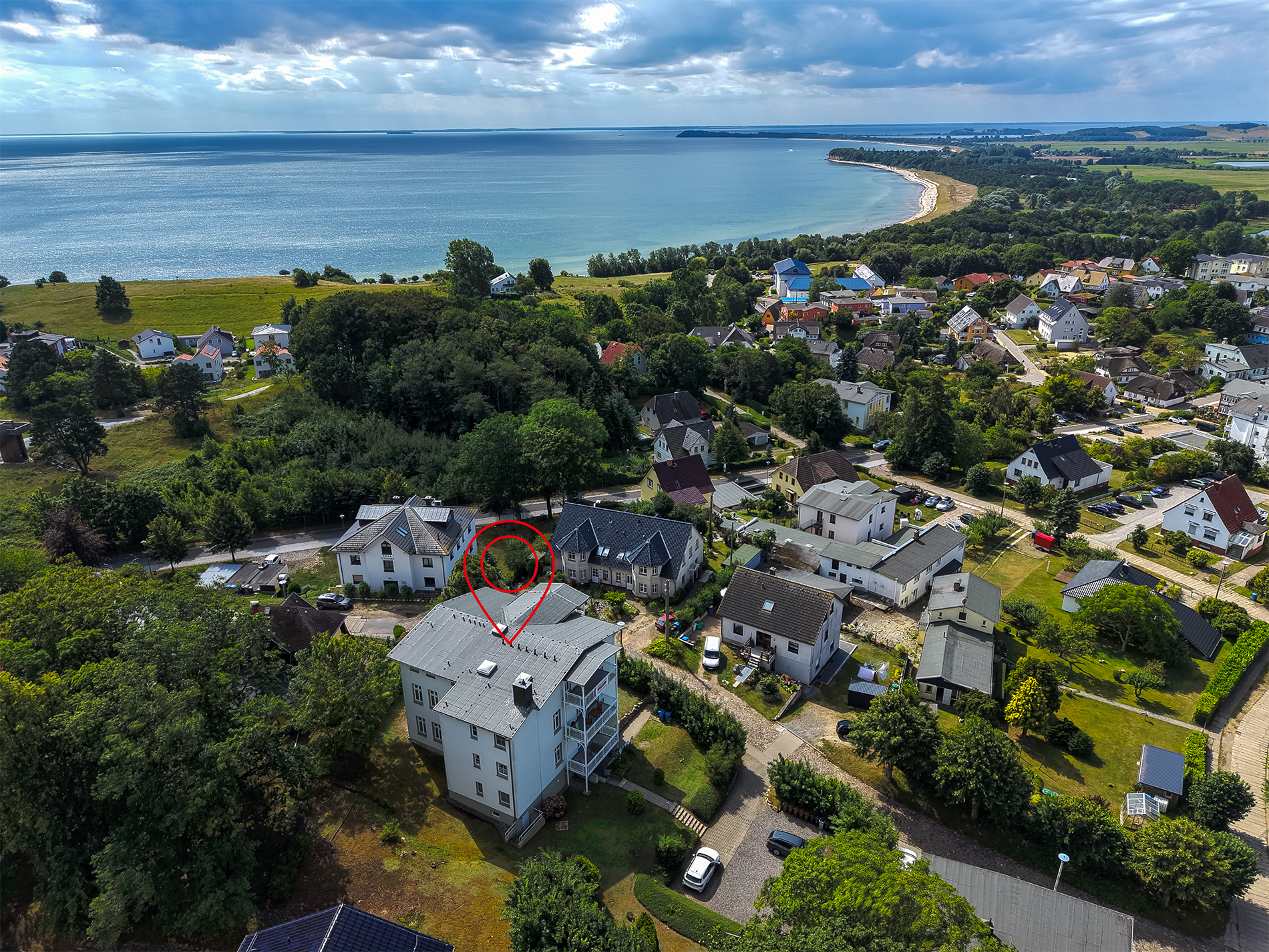 Villa Schöne Aussicht - Wohnen über den Dächern vom Ostseebad Göhren