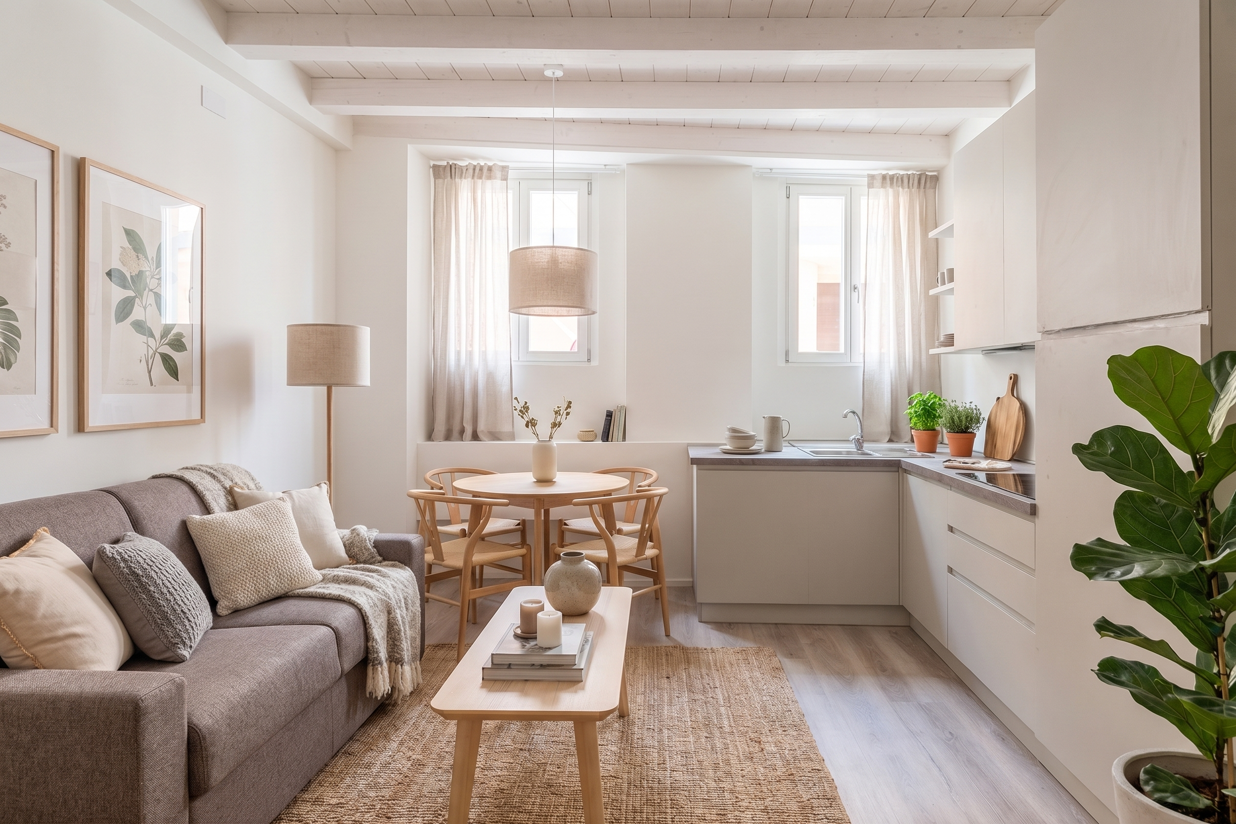 Apartment of New Construction in the Center