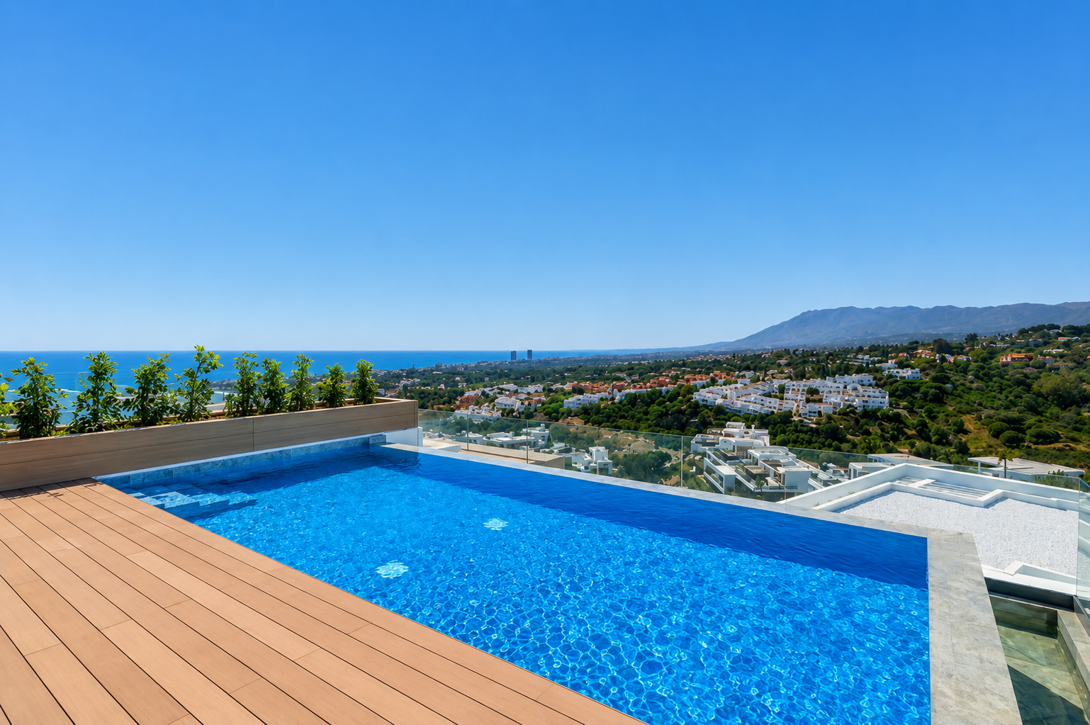 Mediterranean Luxury Penthouse with Private Rooftop Oasis