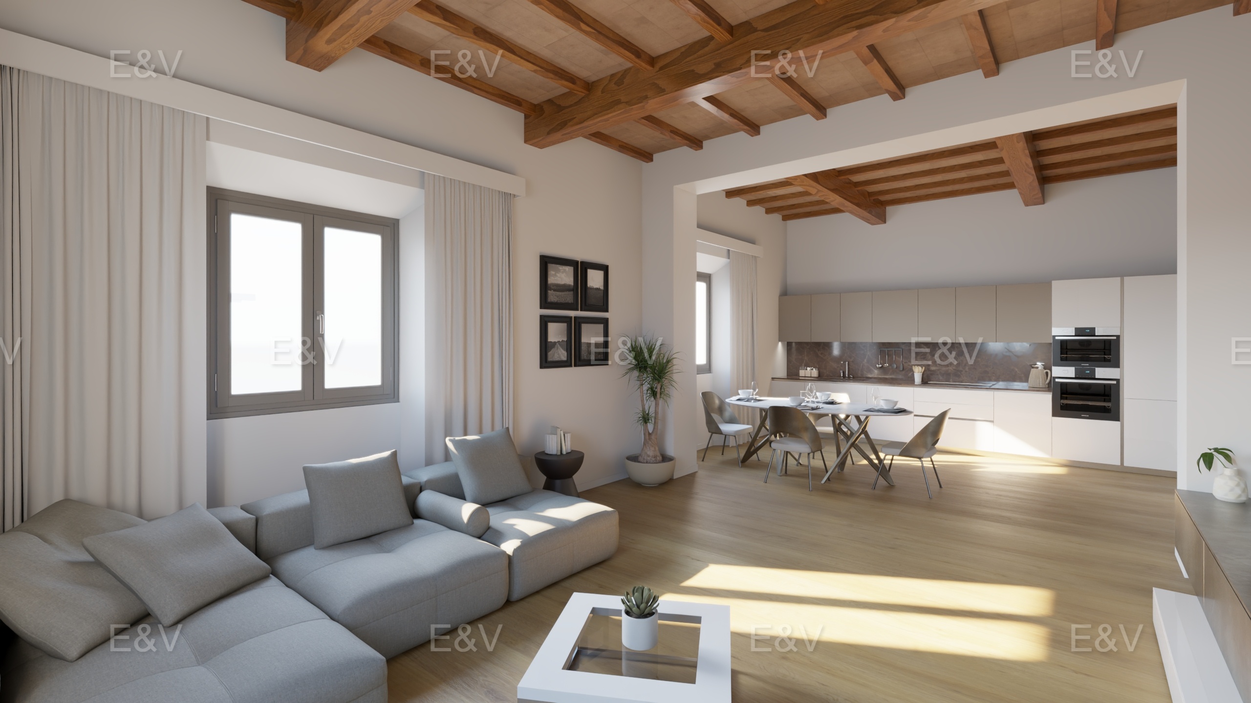 Apartment in a historic villa with pool
