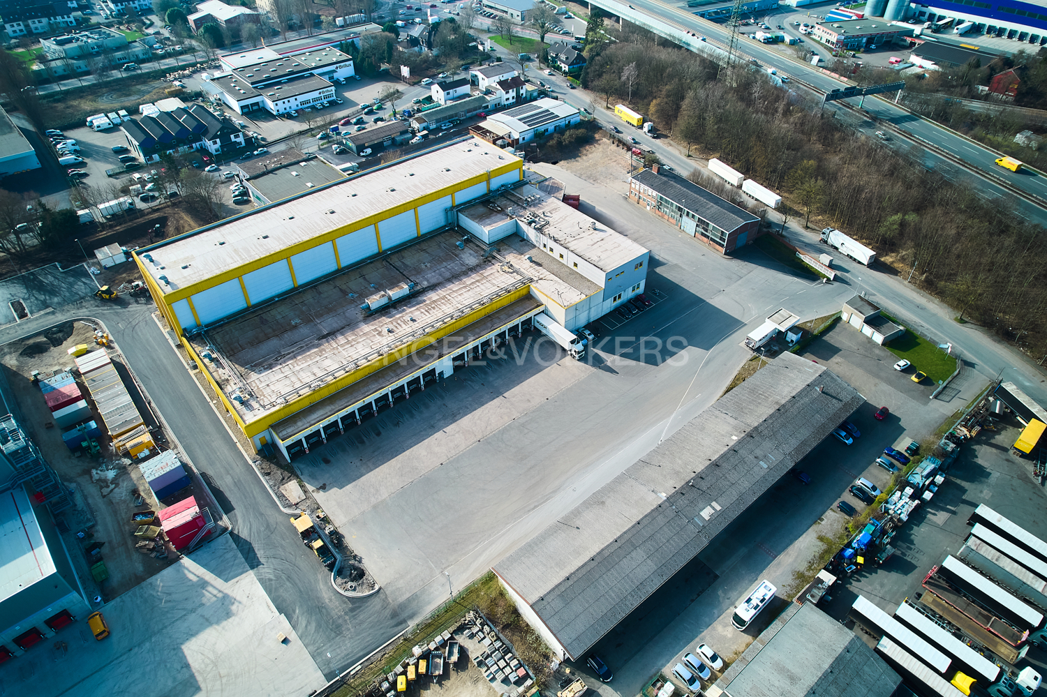 Tiefkühllogistik nahe Dortmunder Westfalenhütte