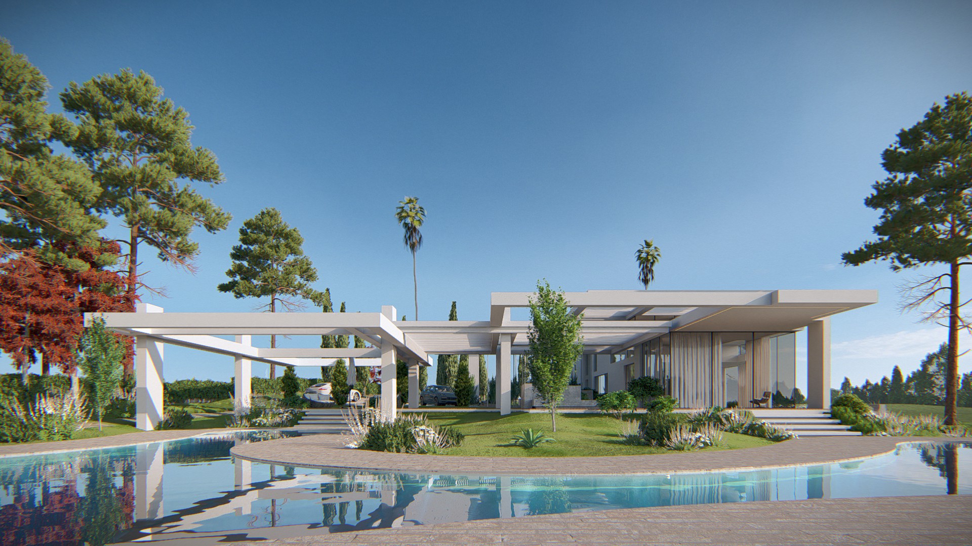 Sea View Plot with Approved Luxury Villa Project | Vale Formoso, Almancil