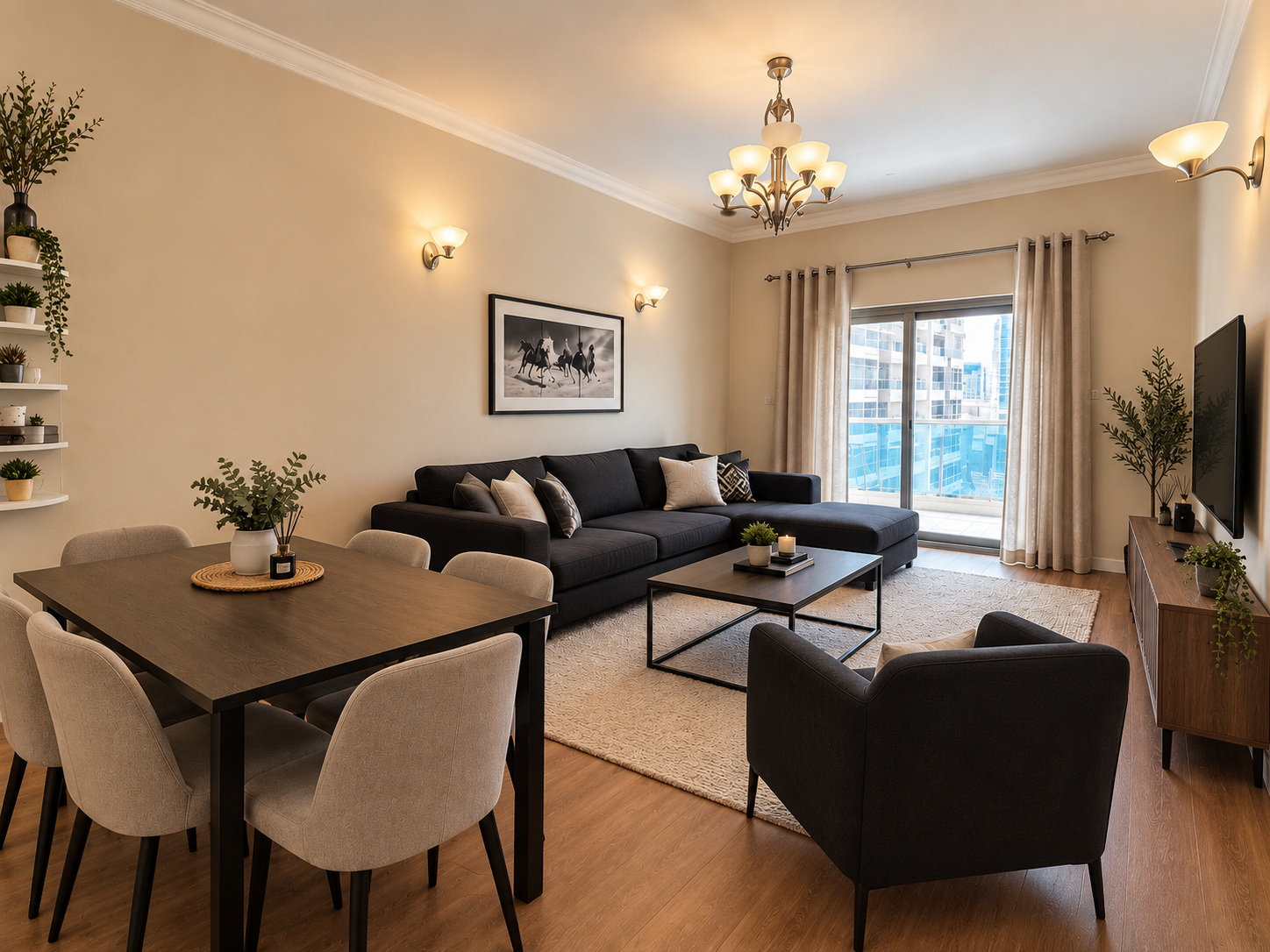 Vacant | Furnished | Pool and Gym