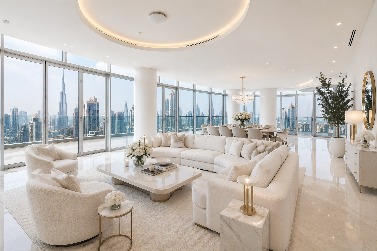 Penthouse | Burj Khalifa View | Brand New | Maids Room