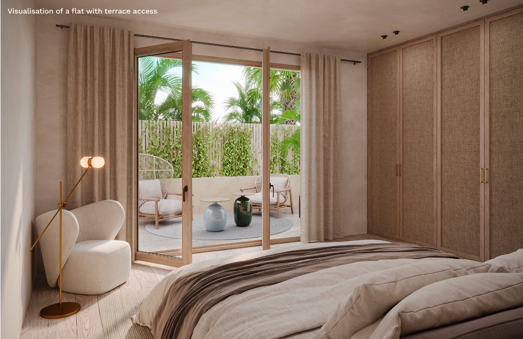 Stylish urban living - yet a tranquil oasis in the center of the city