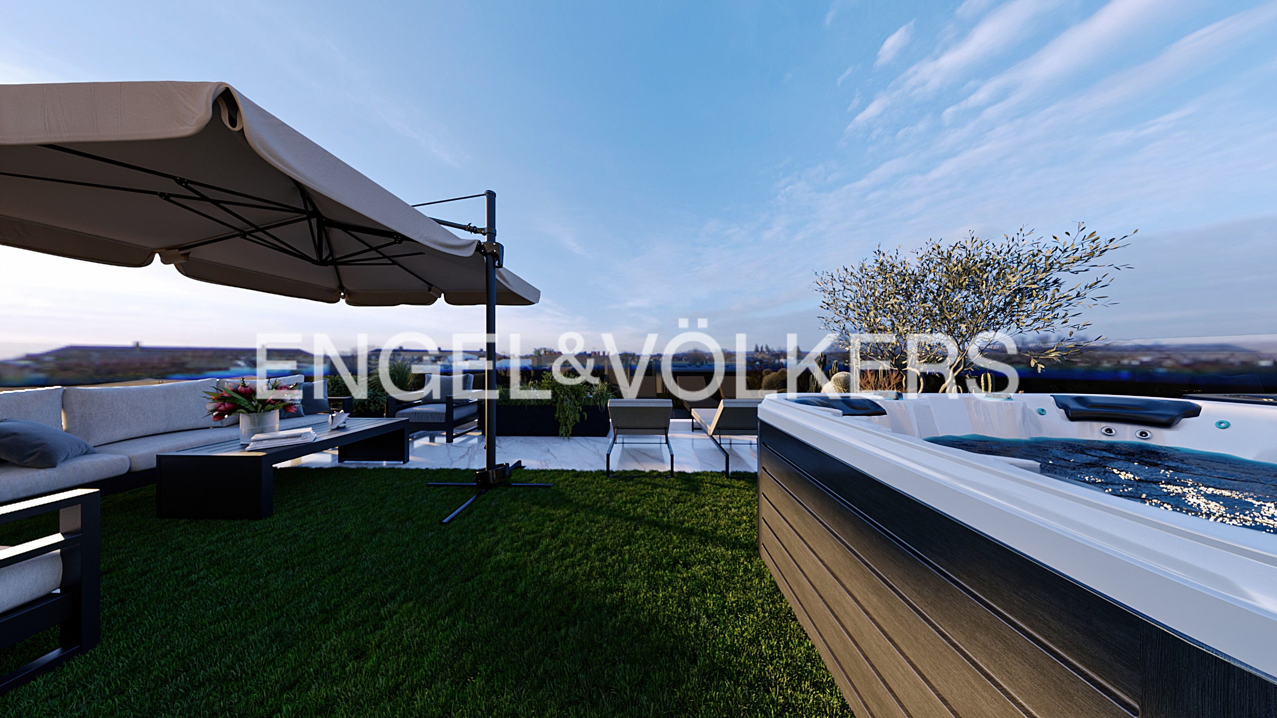 Luxury residential complex with 6 apartments in Toumpa