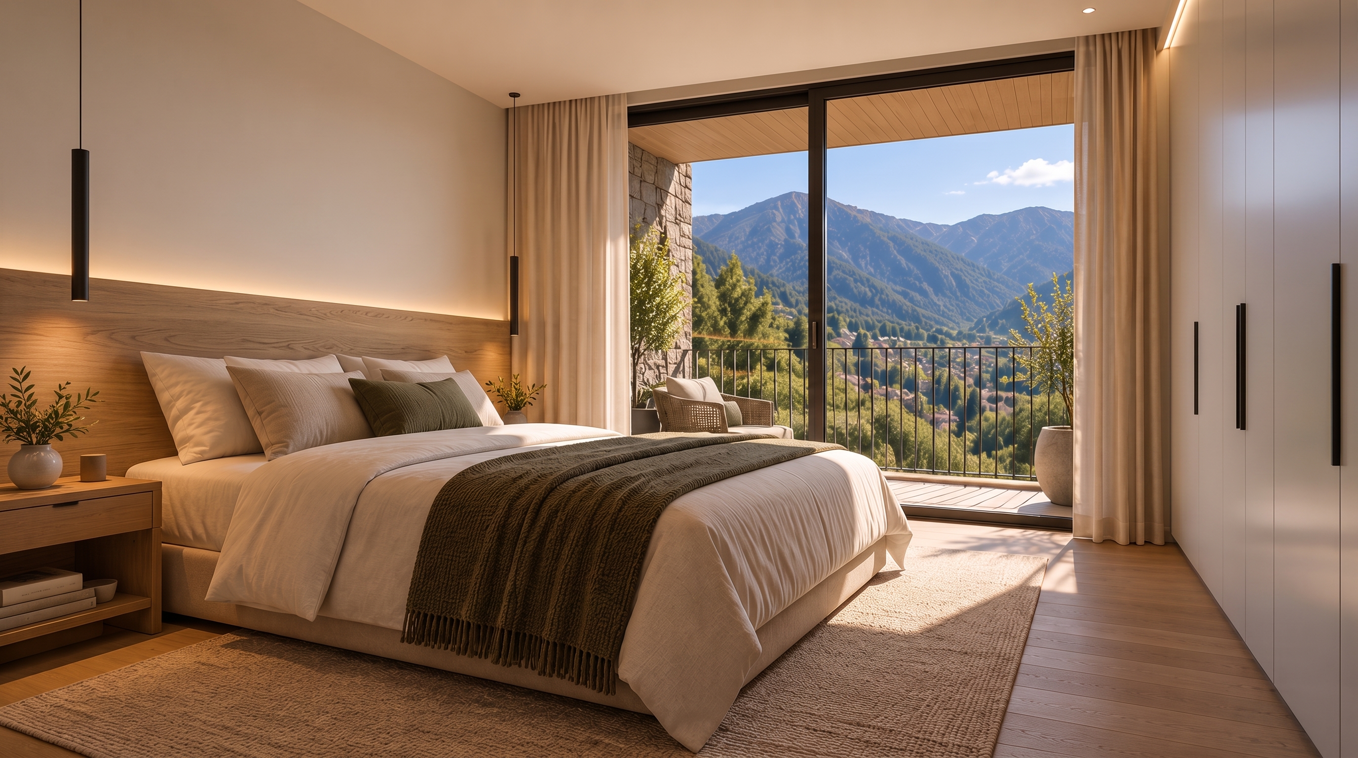 A new concept of residential housing in Escaldes-Engordany [KI-modifiziert]