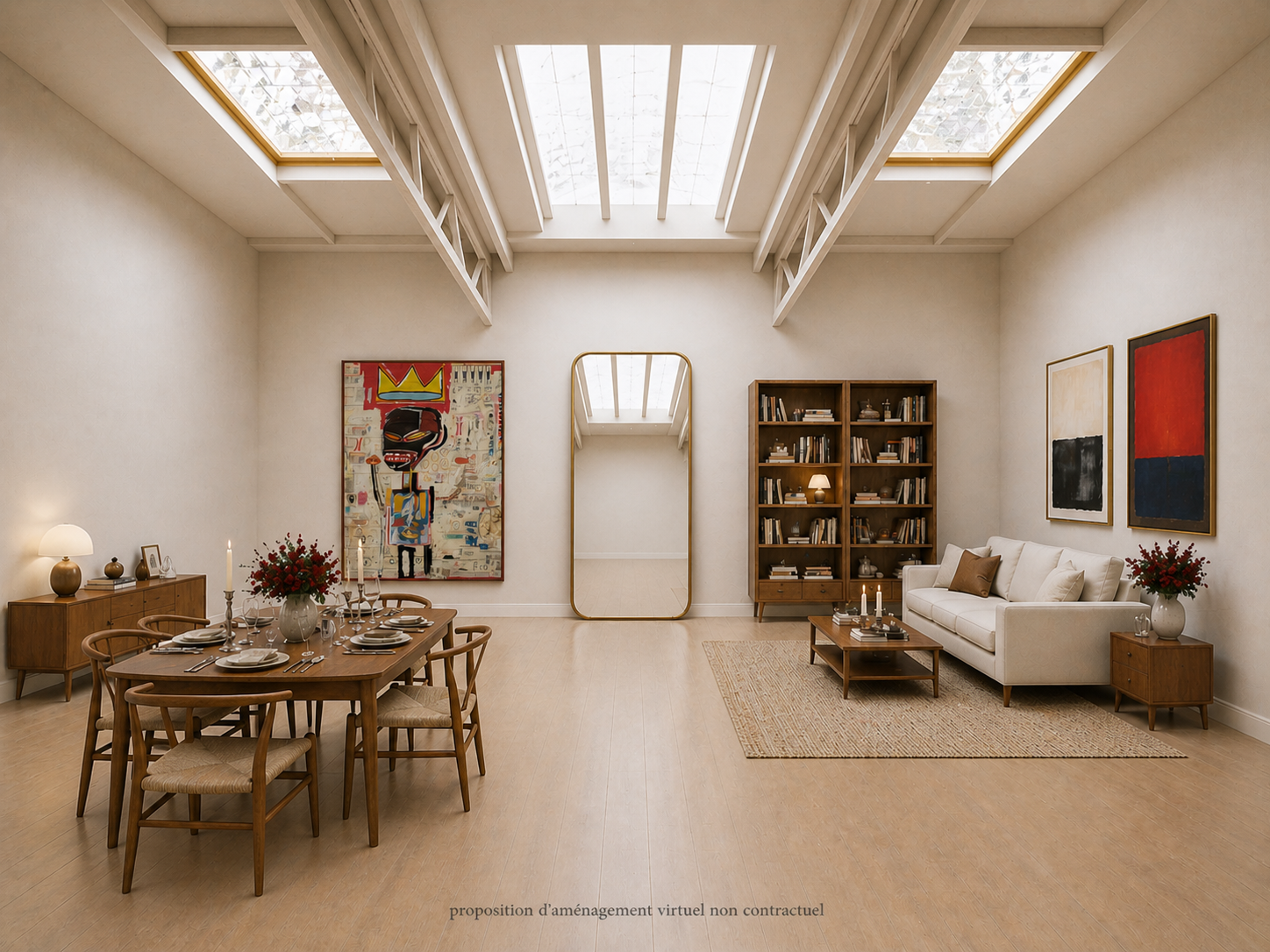 Loft d’exception esprit industriel – volumes cathédrale – calme absolu – Canal Saint-Martin