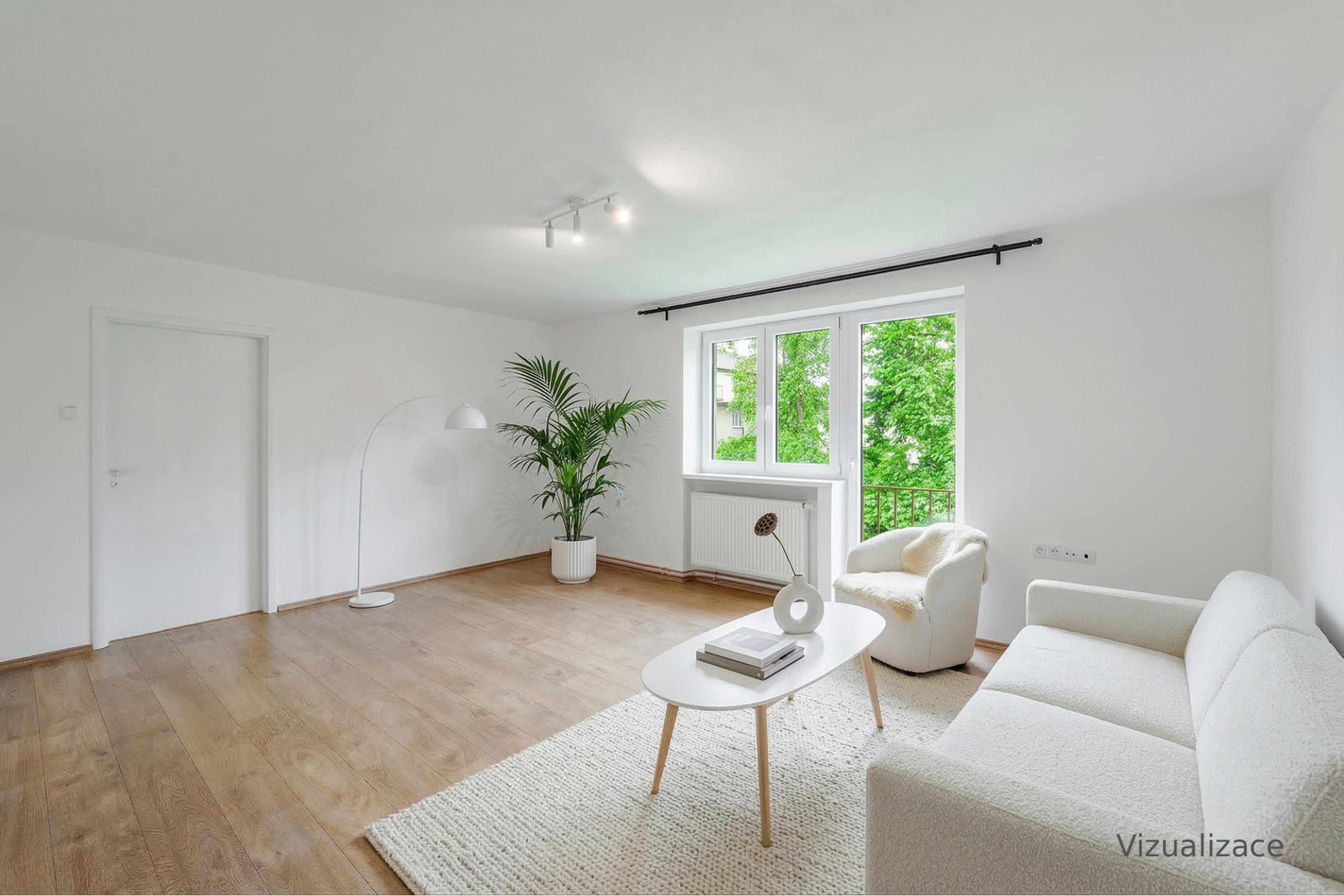 Sale of a 3+1 apartment after complete reconstruction