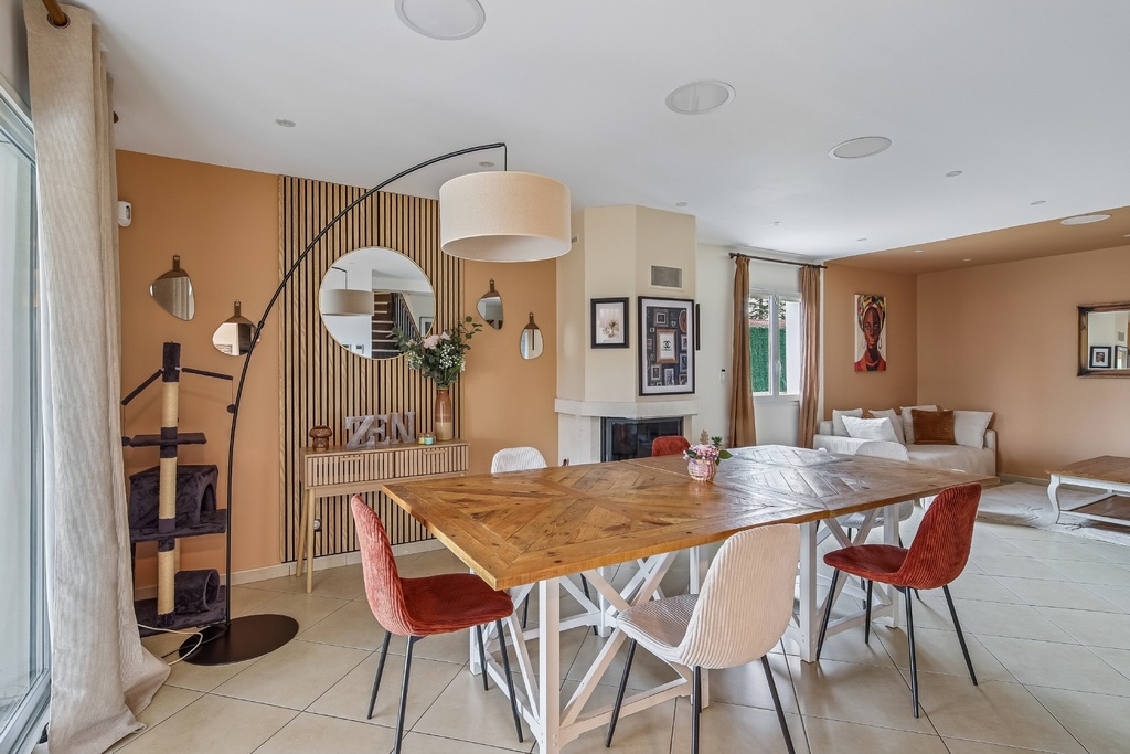 Family home with pool