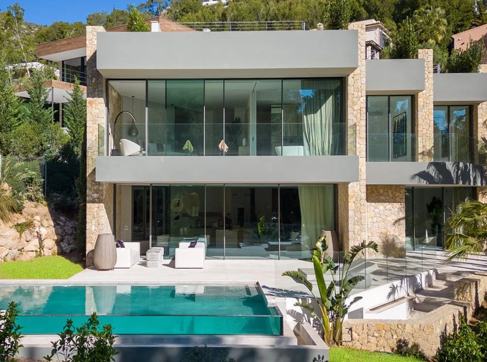 Wunderschöne brandneue Villa in Son Vida mit Blick auf Palma Stadt
