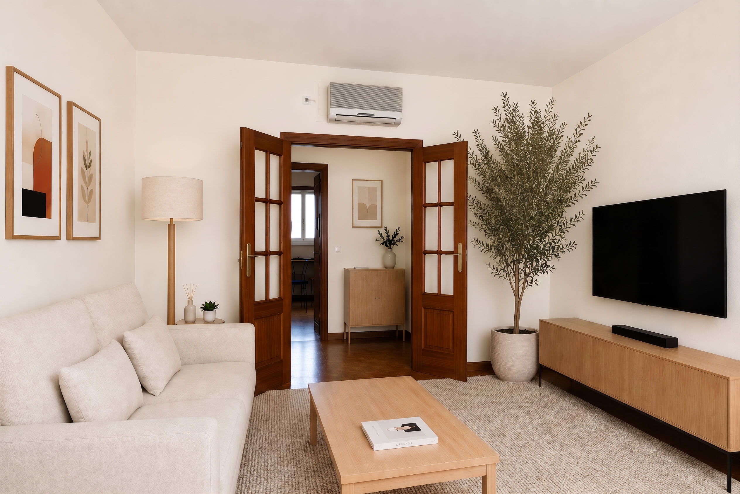 Bright apartment in an excellent location
