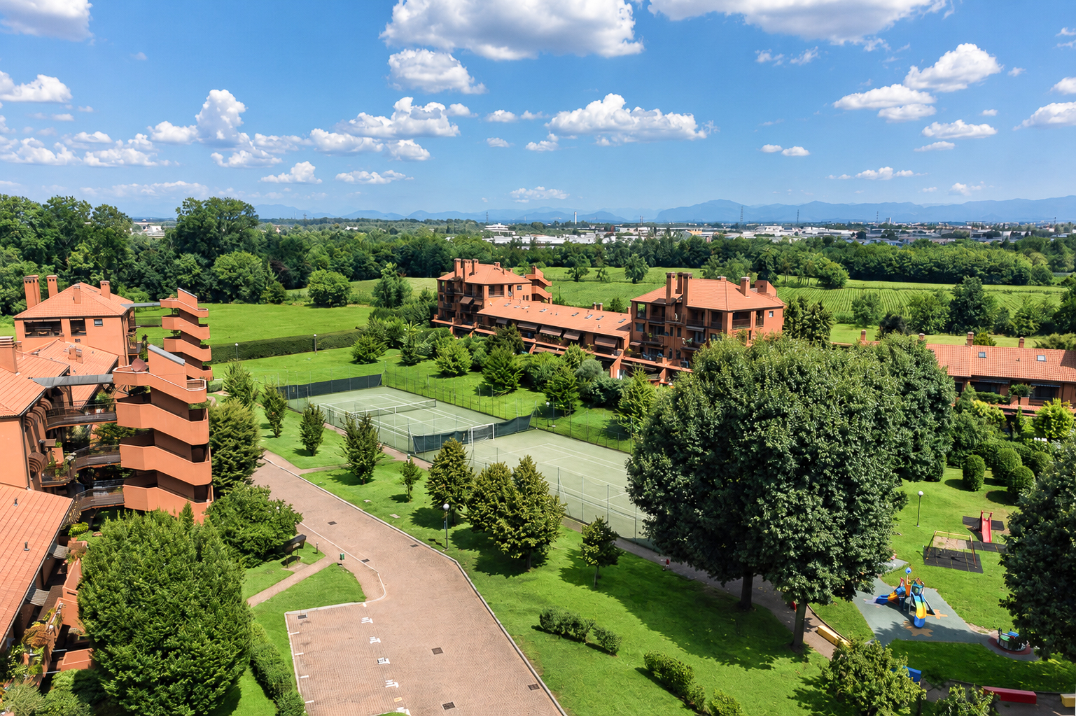 Exclusive 3-room home with private garden and basement – Cascina Grancia
