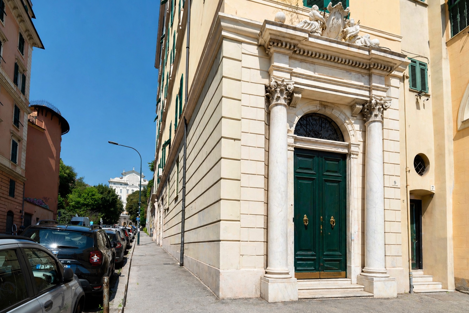 Prestigeträchtiges Hauptgeschoss mit privater Terrasse