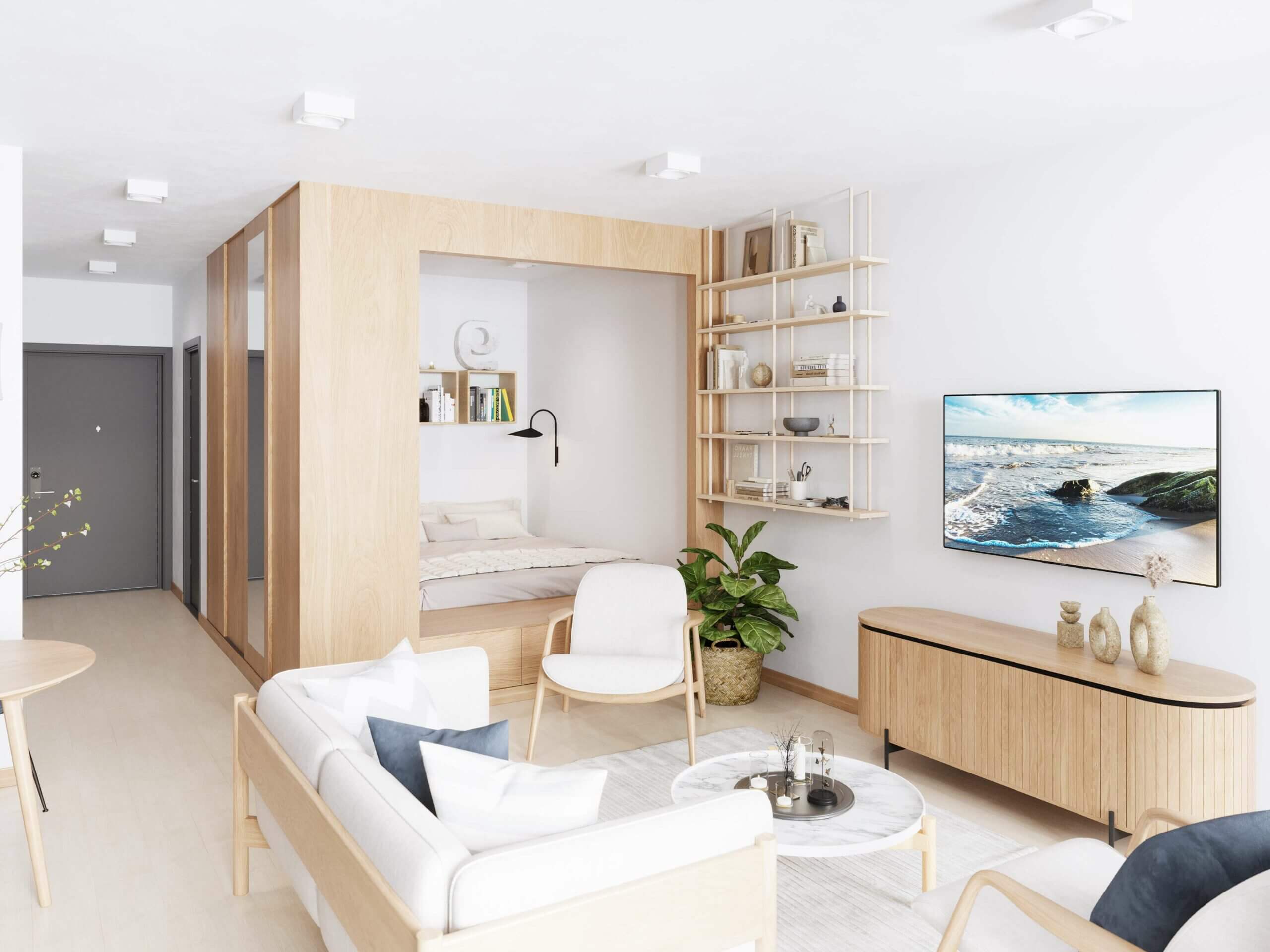 Duna-parti Új építésű 1 hálószobás lakás a Marina Cityben
