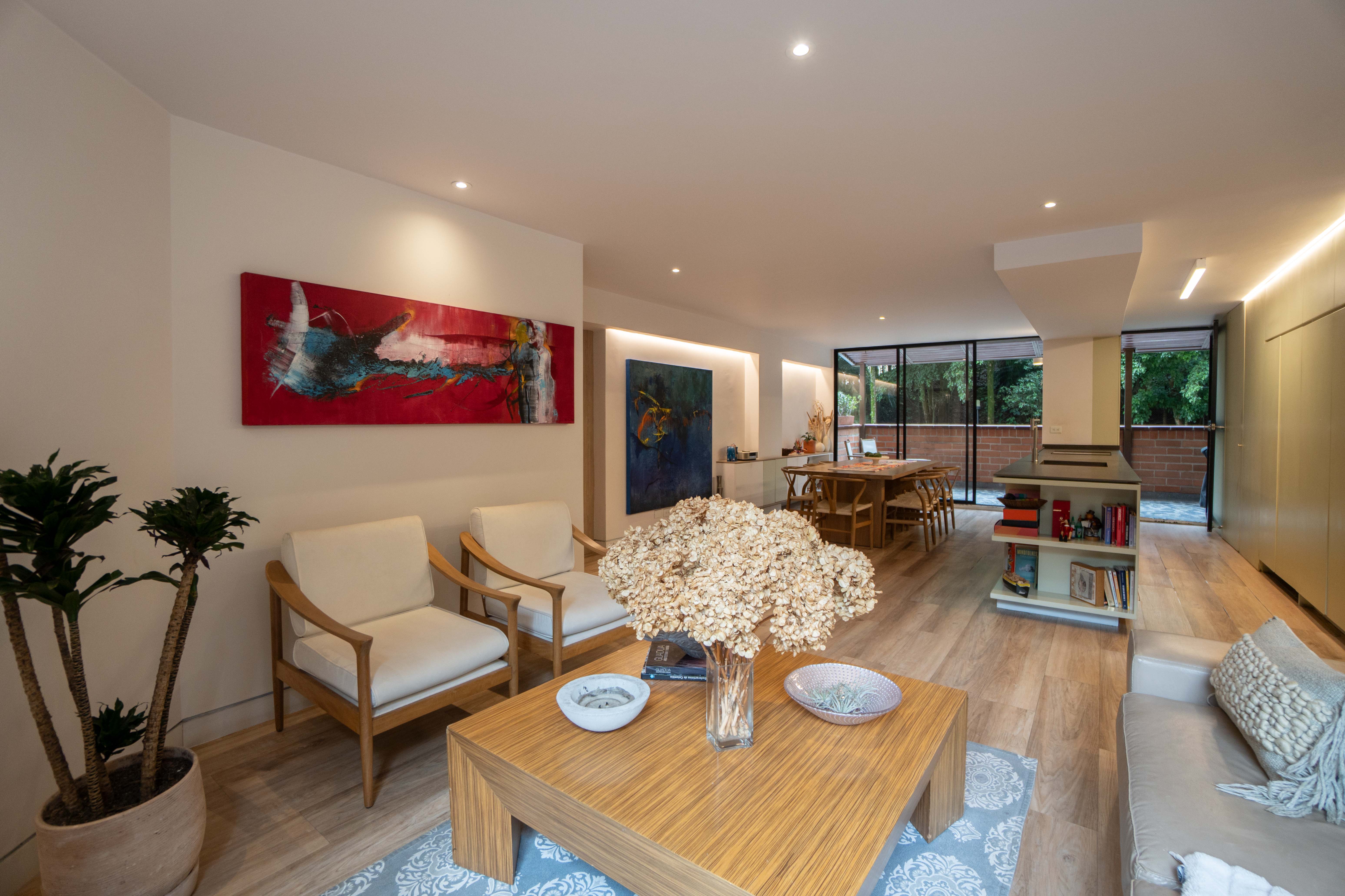 Apartamento con terrazas y clubhouse para venta en El Tesoro, El Poblado