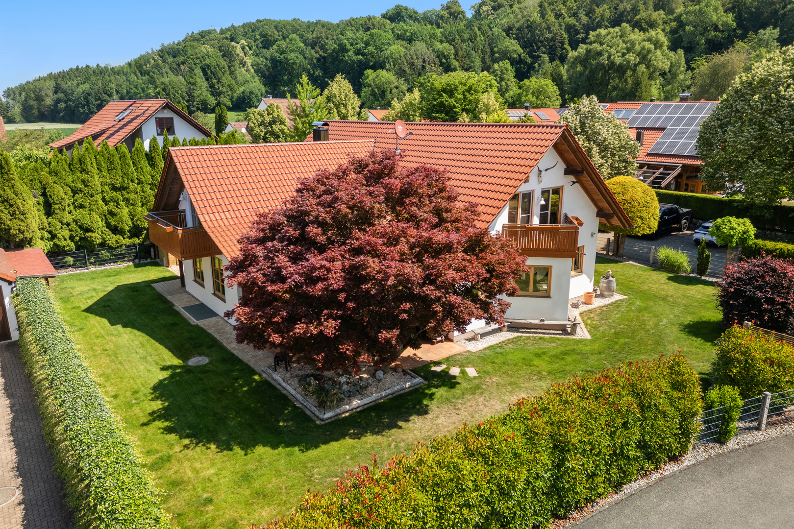 Wohlfühlhaus mit Wellnessbereich und traumhaften Garten