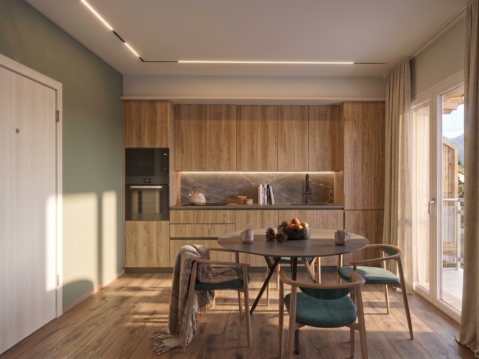 The House: raffinato bilocale in Aprica