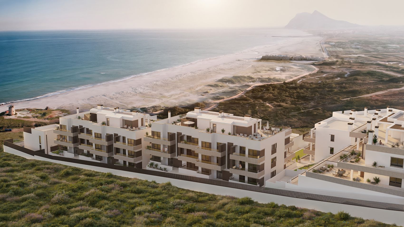 New-build development near Gibraltar