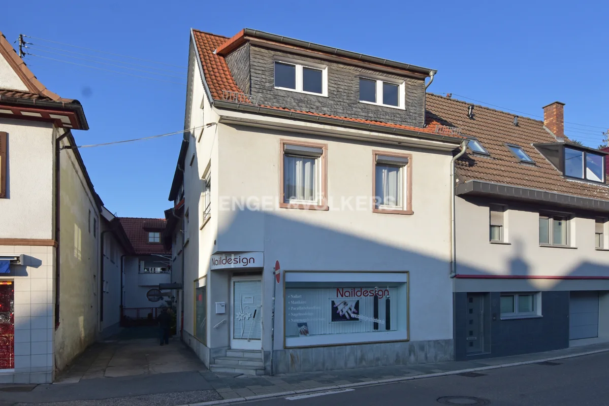 2021 VERKAUFT: Wertstabiles Wohn- und Geschäftshaus zentral in Schriesheim