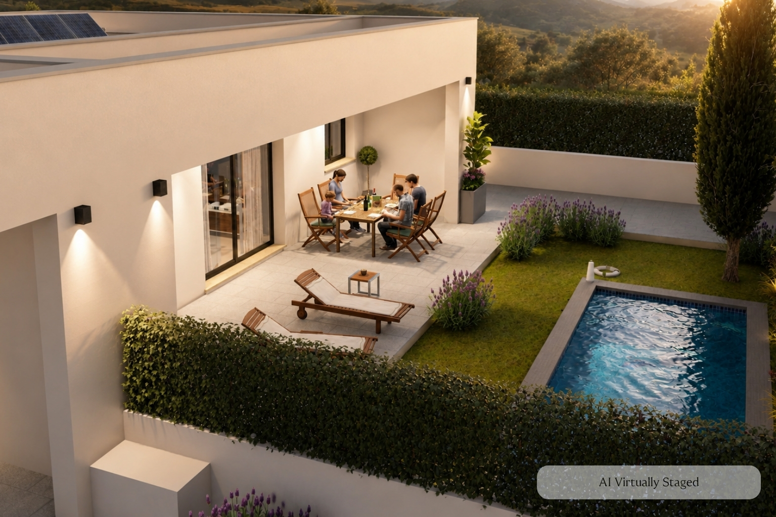 Projet exclusif de maison jumelée avec piscine, à quelques mètres de la mer, à Son Serra de Marina