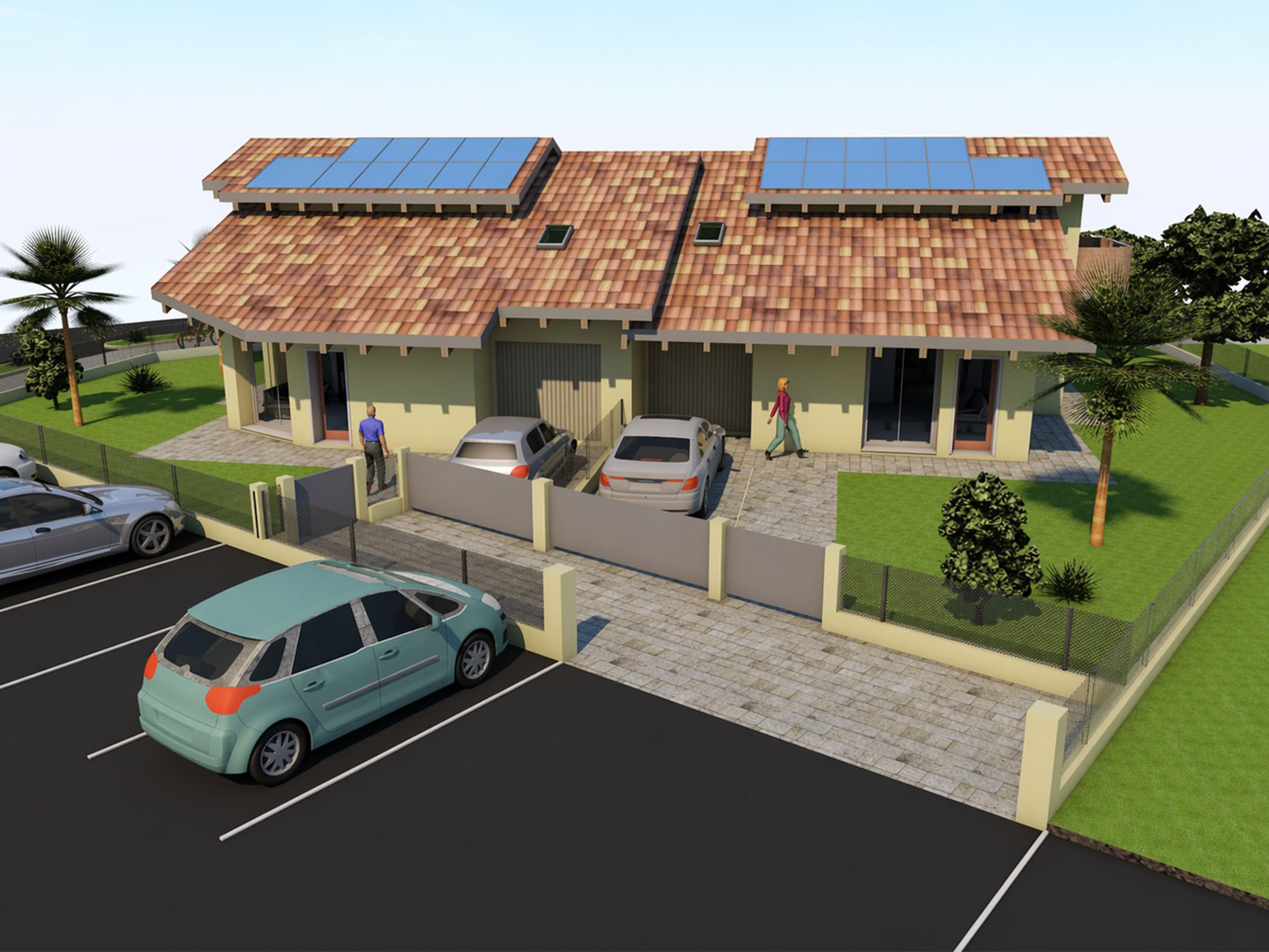 Ca' Pirami: wonderful semi-detached home with garage