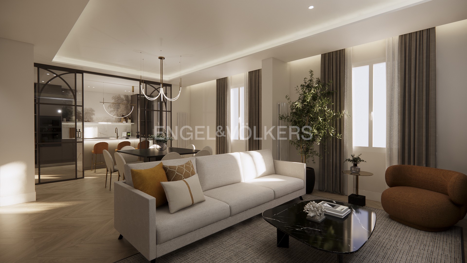 Precioso piso de tres habitaciones y tres baños en Lista