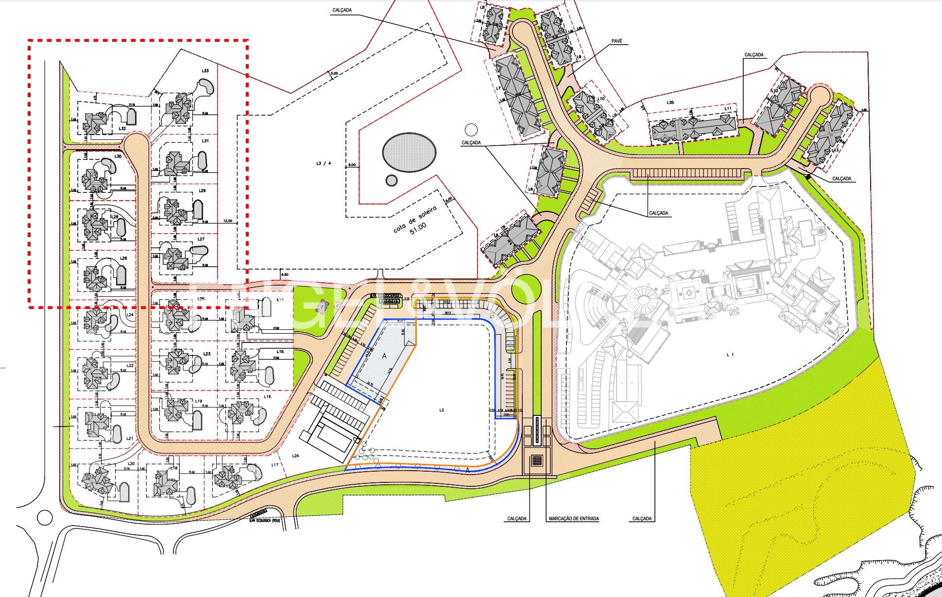 ​Building Plot in Luxury Resort in Porto de Mós