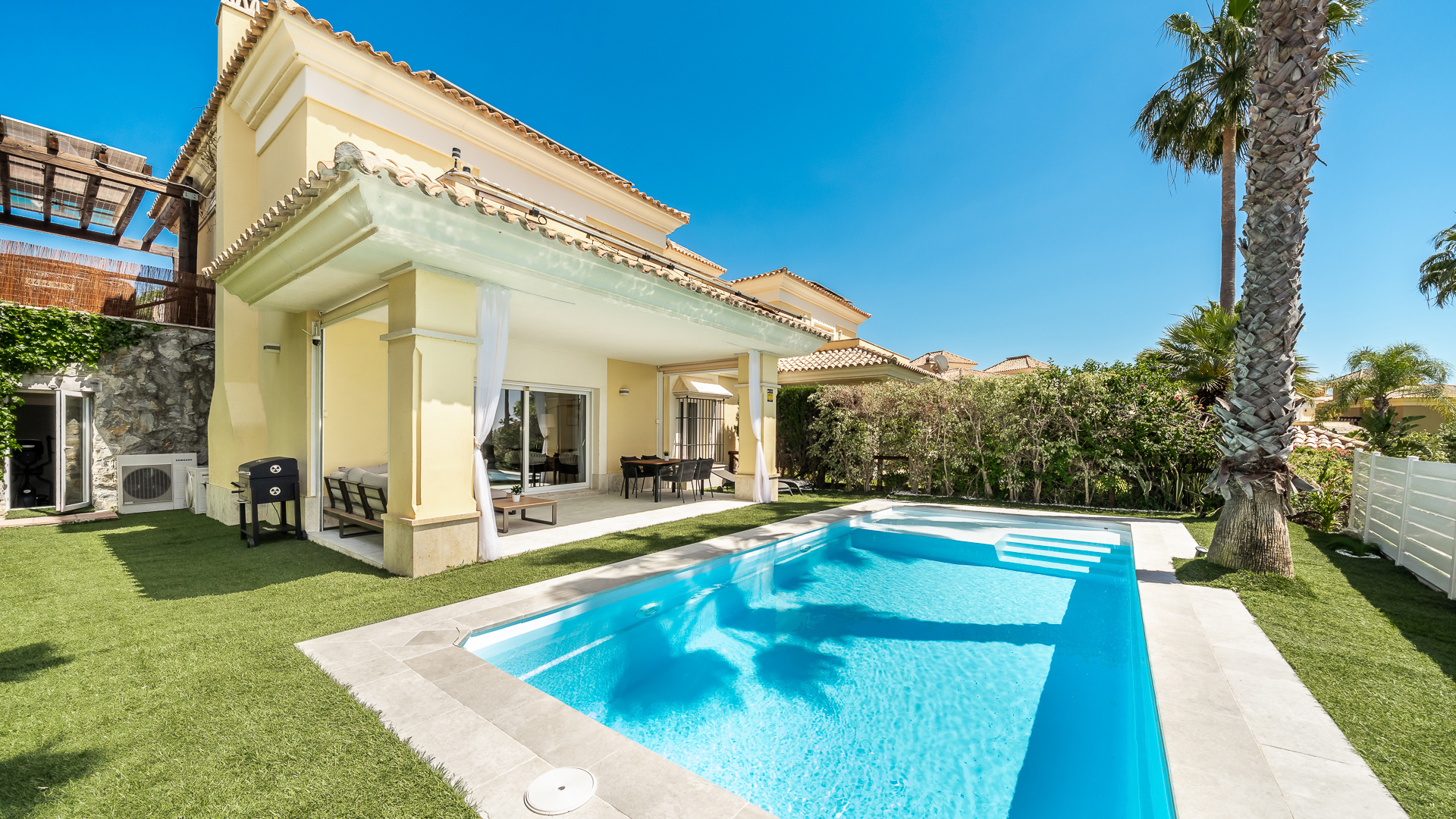 Stunning Sea and Golf View Villa in Prime Condition within Exclusive Gated Community