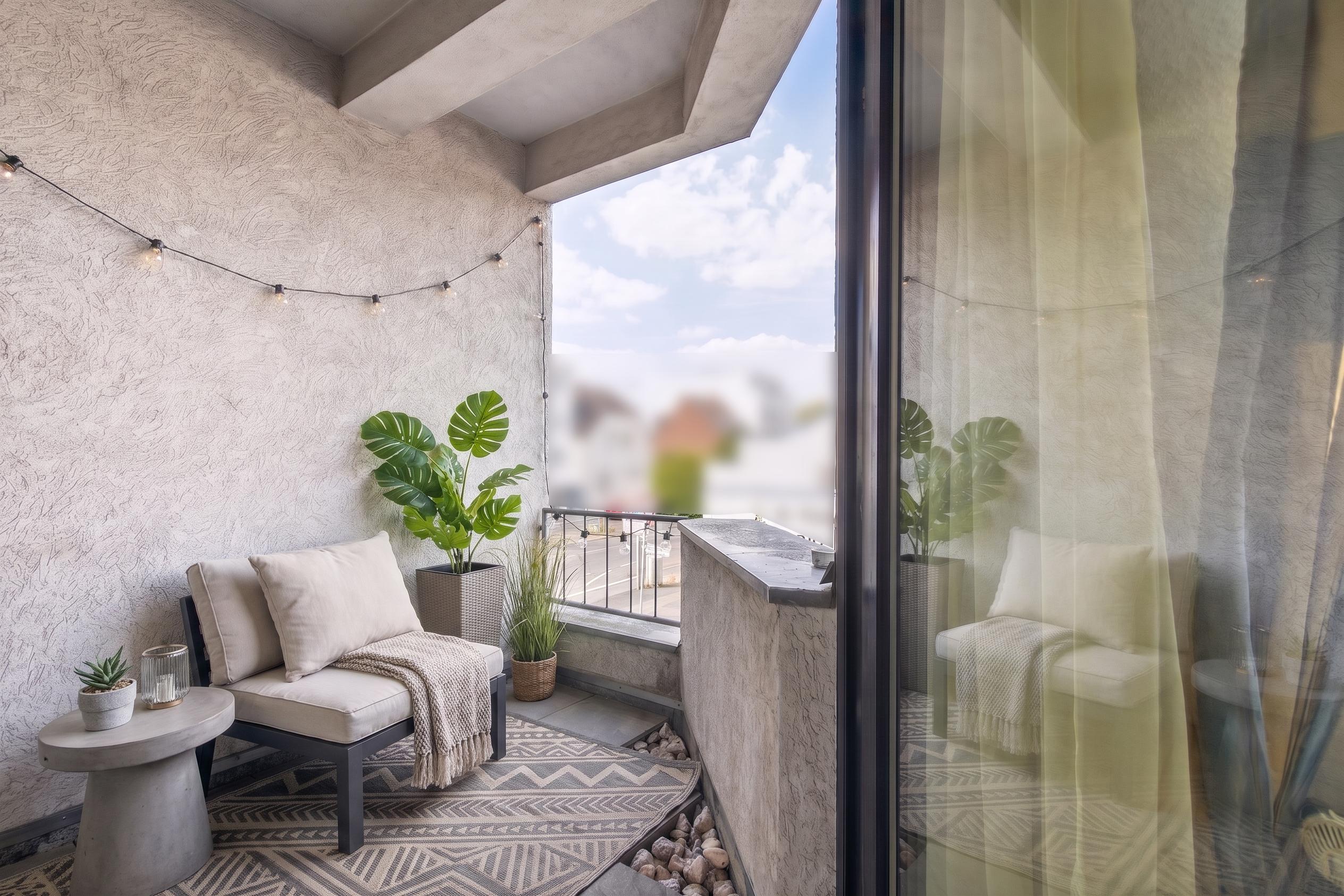 Kapitalanlage: Vermietete 1-Zimmer-Wohnung mit Balkon und Aufzug – zentrumsnah in Wesseling [KI-modifiziert]