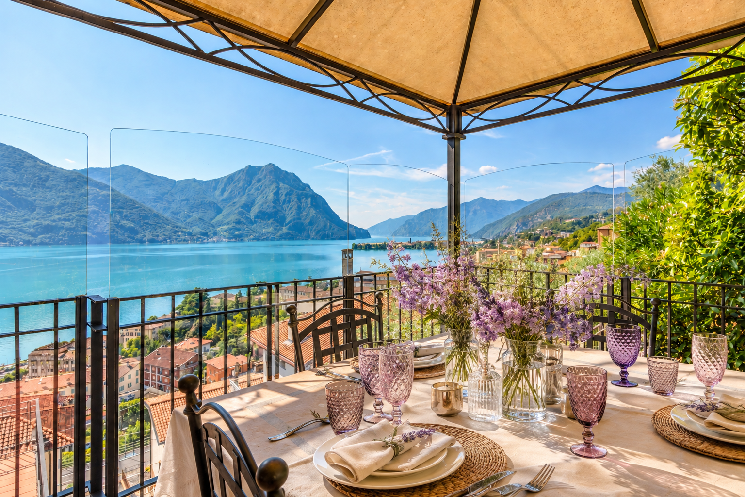 Exklusive Villa in Lovere mit Pool und Seeblick