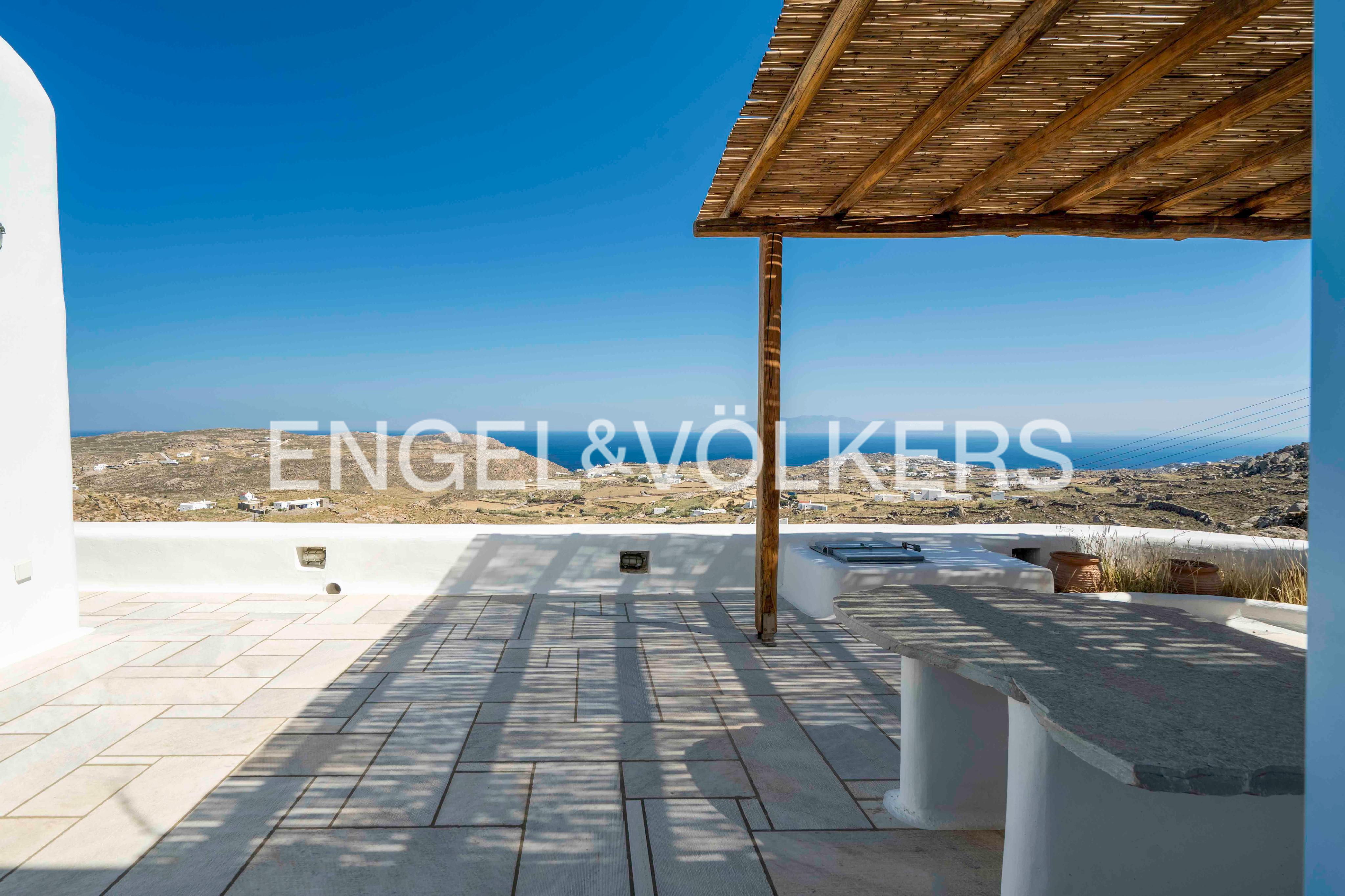 Authentic Mykonian Residence with Panoramic Views