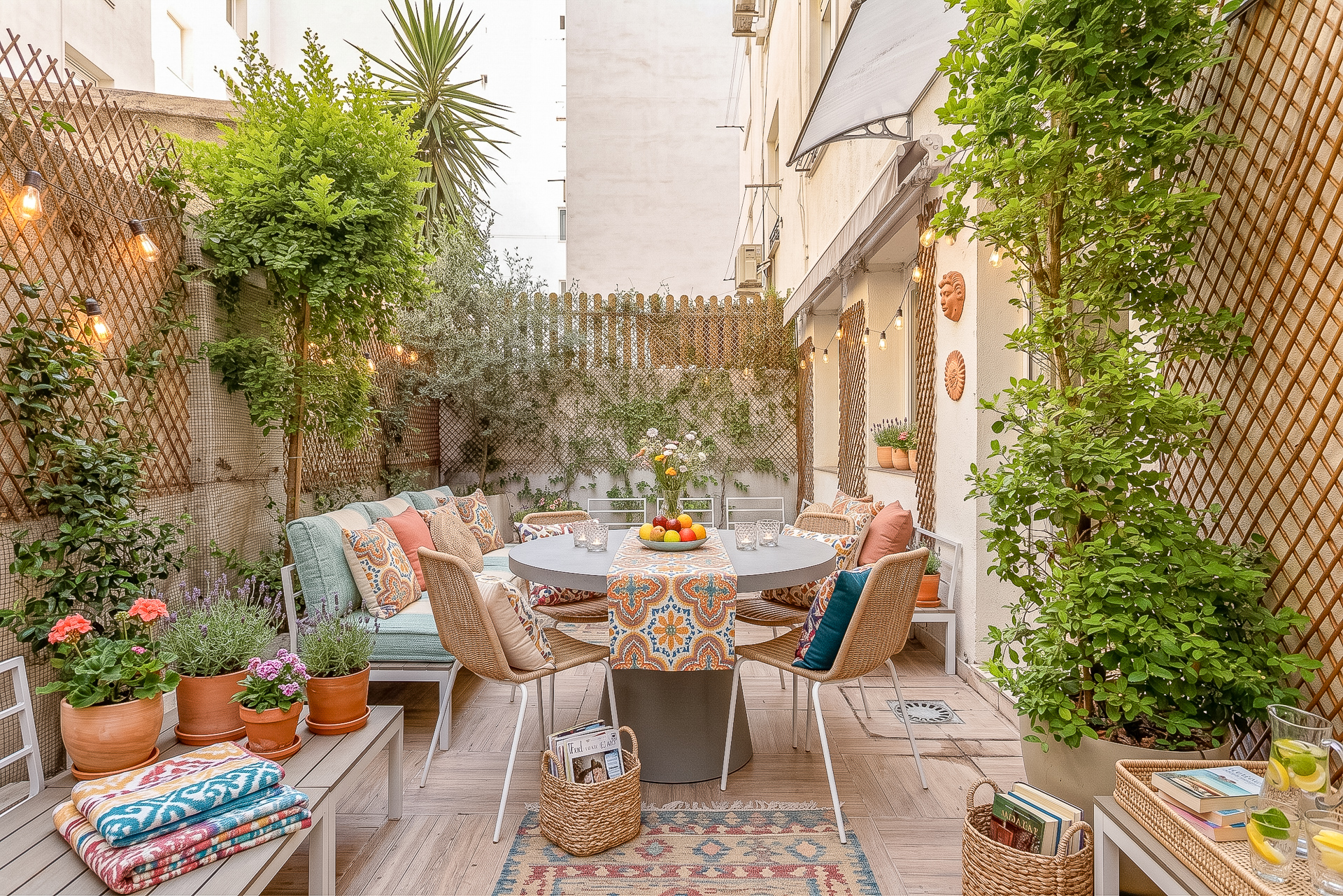 Home with a wonderful terrace just steps from El Retiro Park