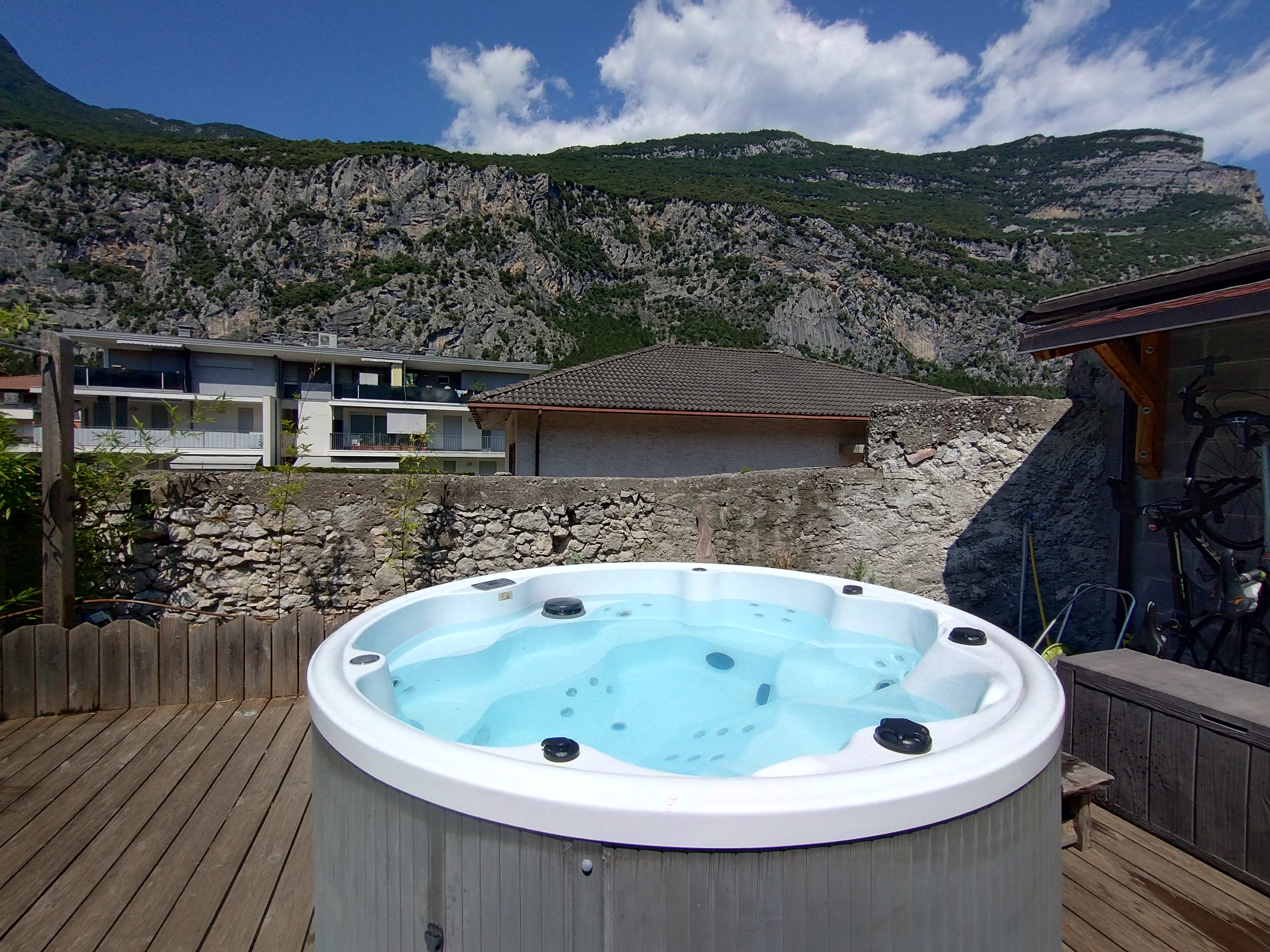 An oasis of well-being in a unique setting