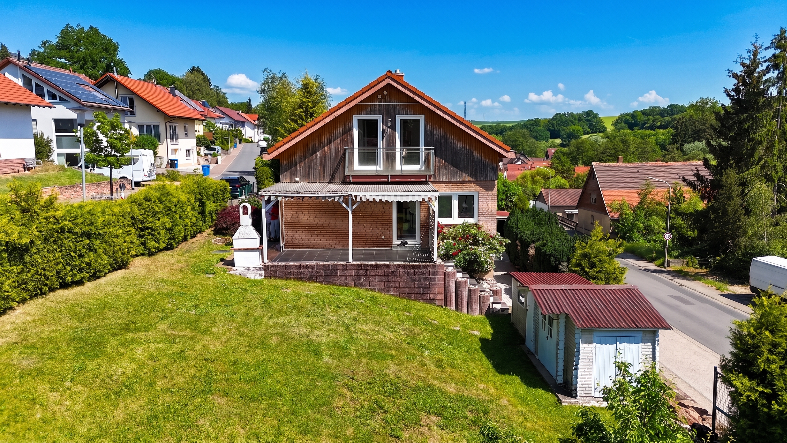 Familienidylle mit großem Garten & zusätzlichem Baugrundstück