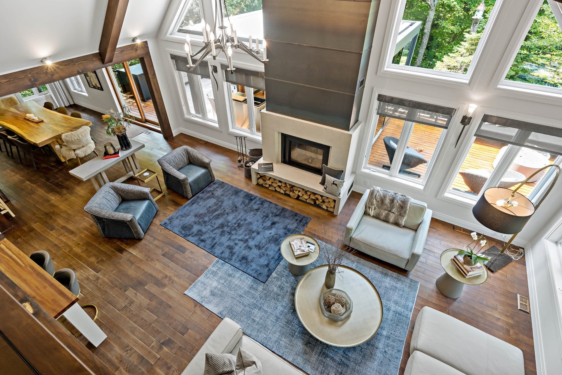 An estate with landscapes built for luxury outdoor living.