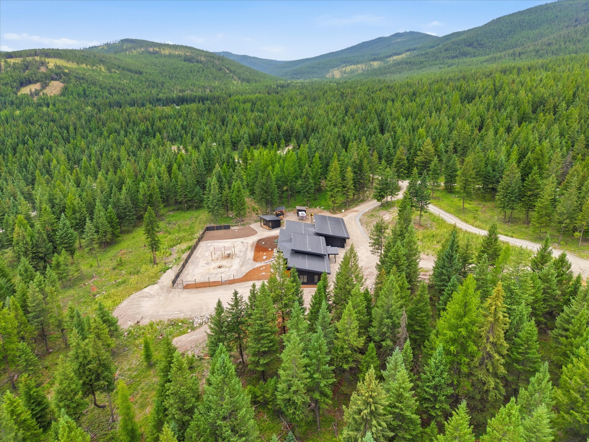 Modern Design, Private Setting, Nearly 25 Acres With Views