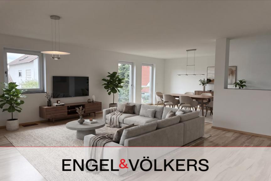 Großzügige 4-Zimmer-Wohnung mit großem Balkon in ruhiger Lage von Griesheim