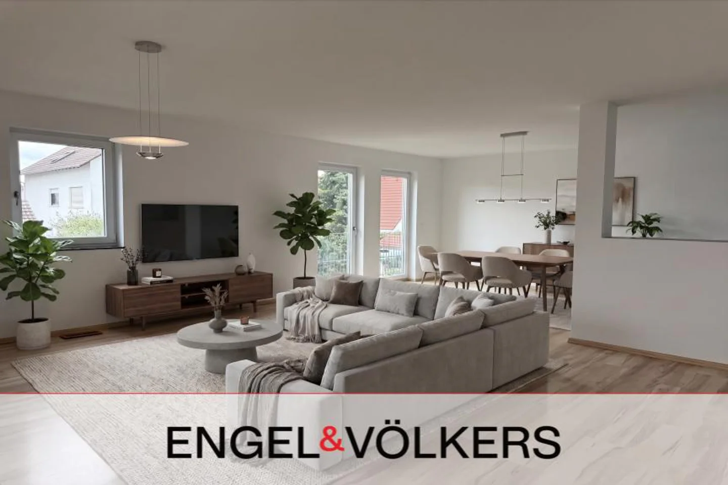 Großzügige 4-Zimmer-Wohnung mit großem Balkon in ruhiger Lage von Griesheim - Foto 1